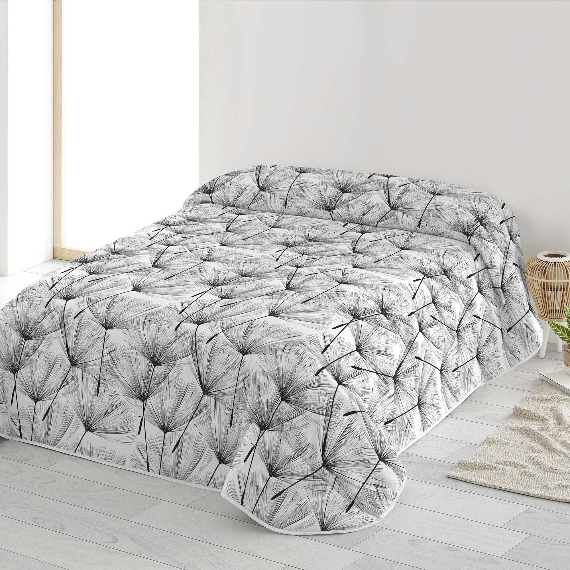 Couette Microfibre Imprimée Pissenlit 200 G/m² - Blancheporte