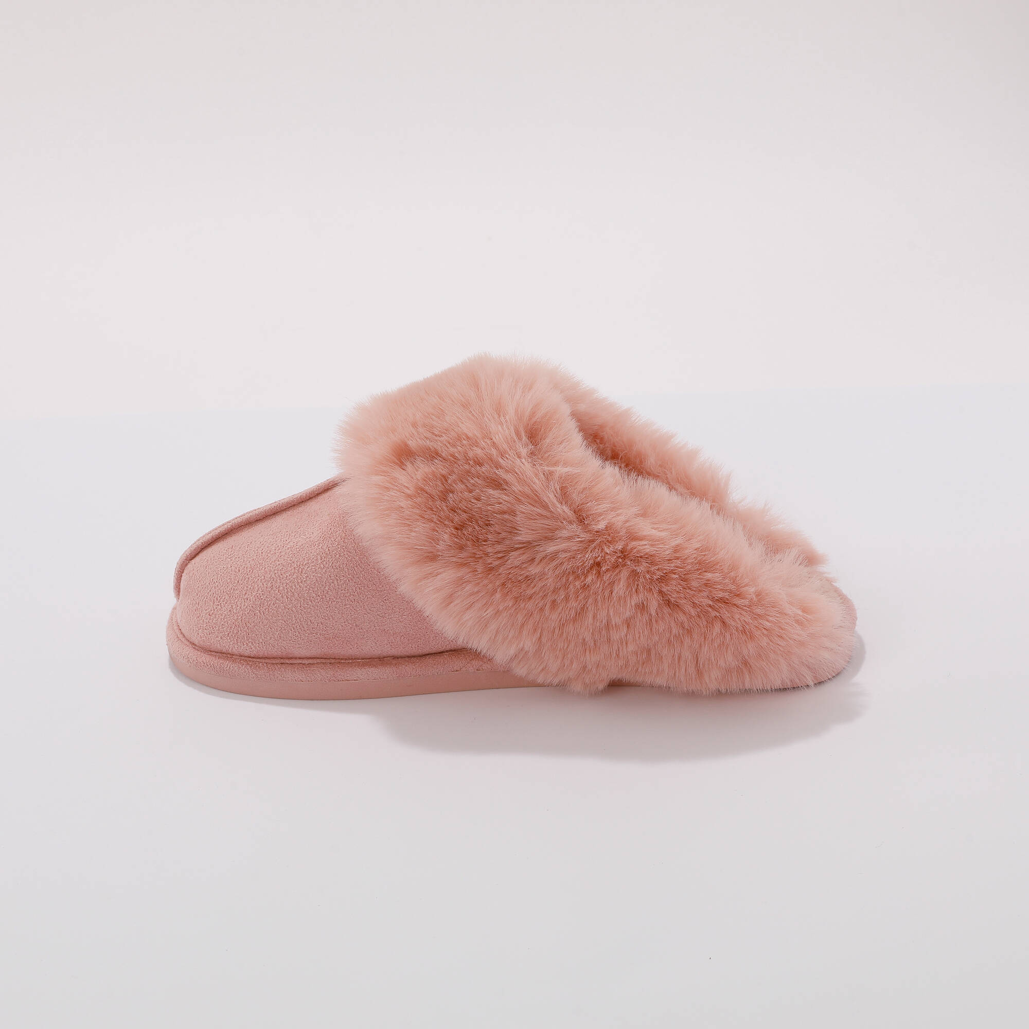 Chaussons mules col fourr - Blancheporte 25$