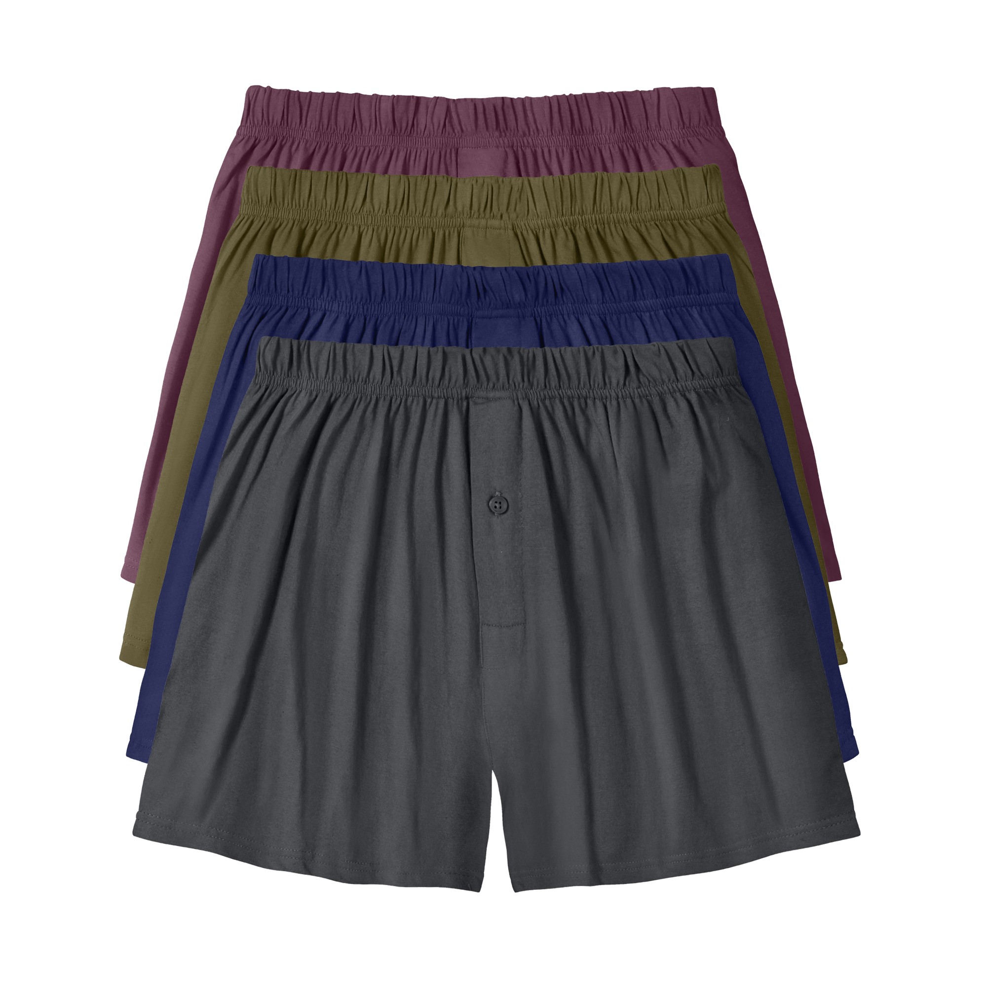 Cale on flottant ouvert uni lot de 4