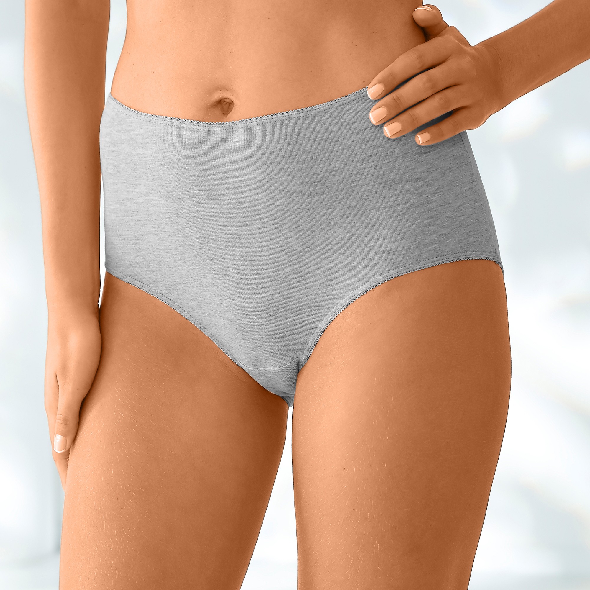 Culotte Forme Maxi Coton Stretch - Lot De 4 - Blancheporte