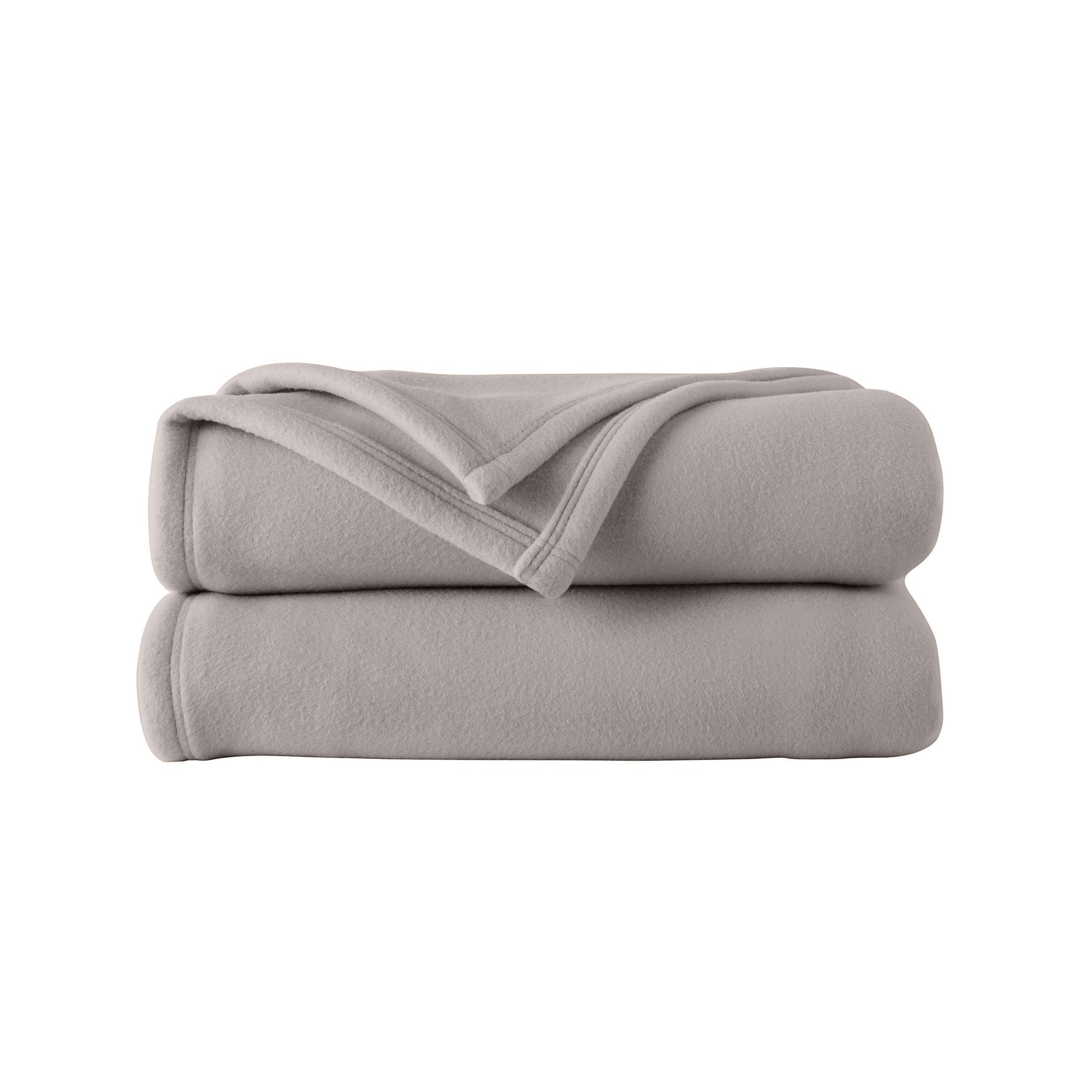 Couverture polaire Thermotec® 350g/m2 - Couverture 2 Personnes : 240x260 Cm - Gris - Ourson