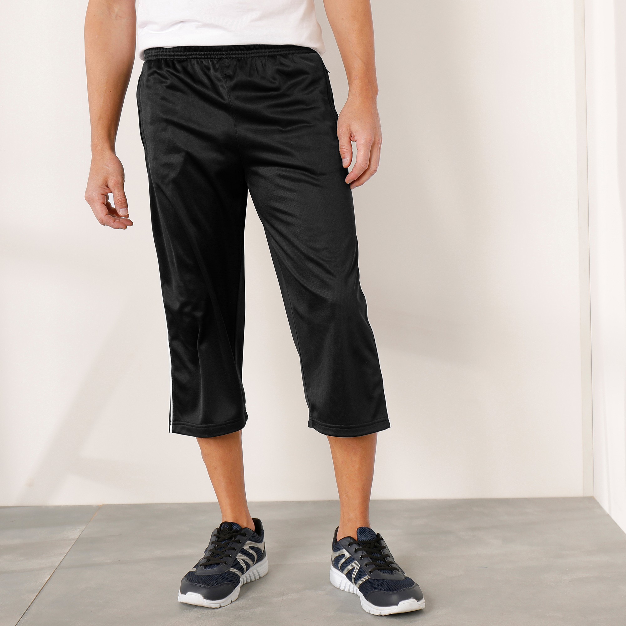 Pantacourt sport femme microfibre sale