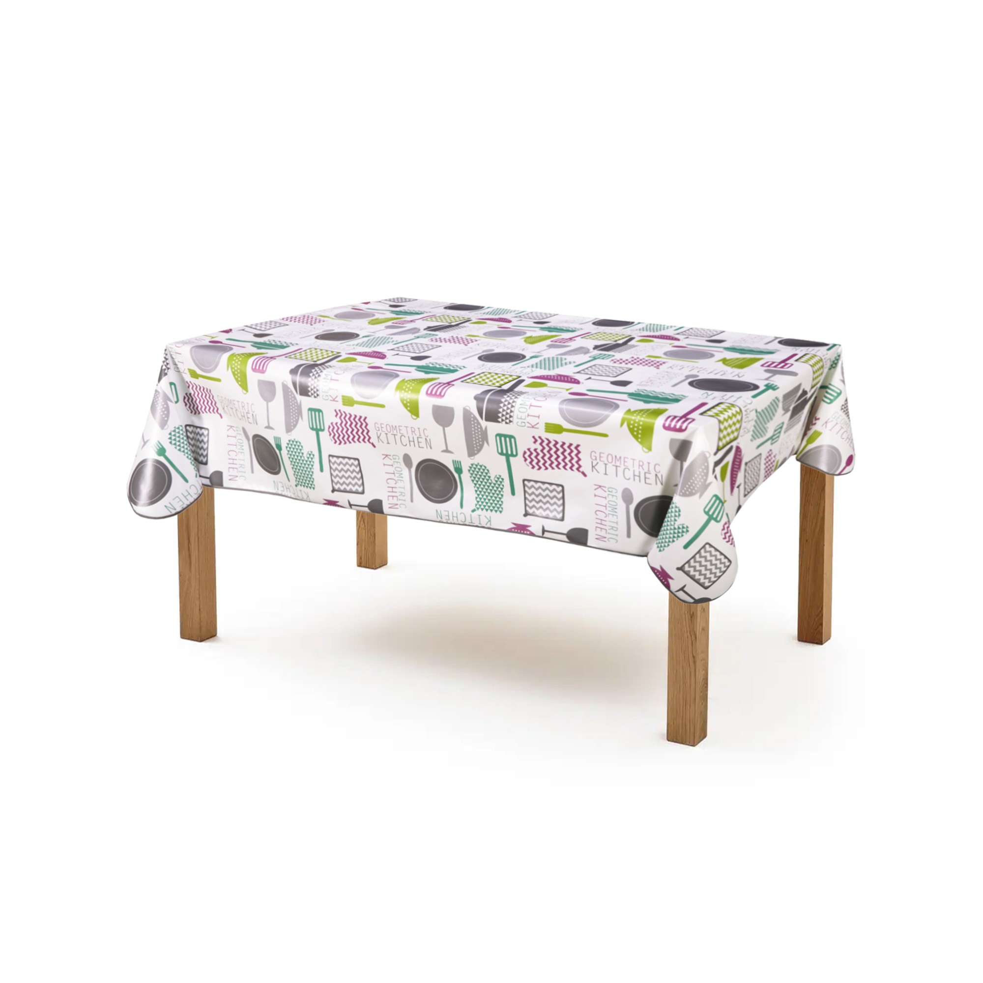 Nappe Toile Cirée Imprimé Cuisine - Blancheporte