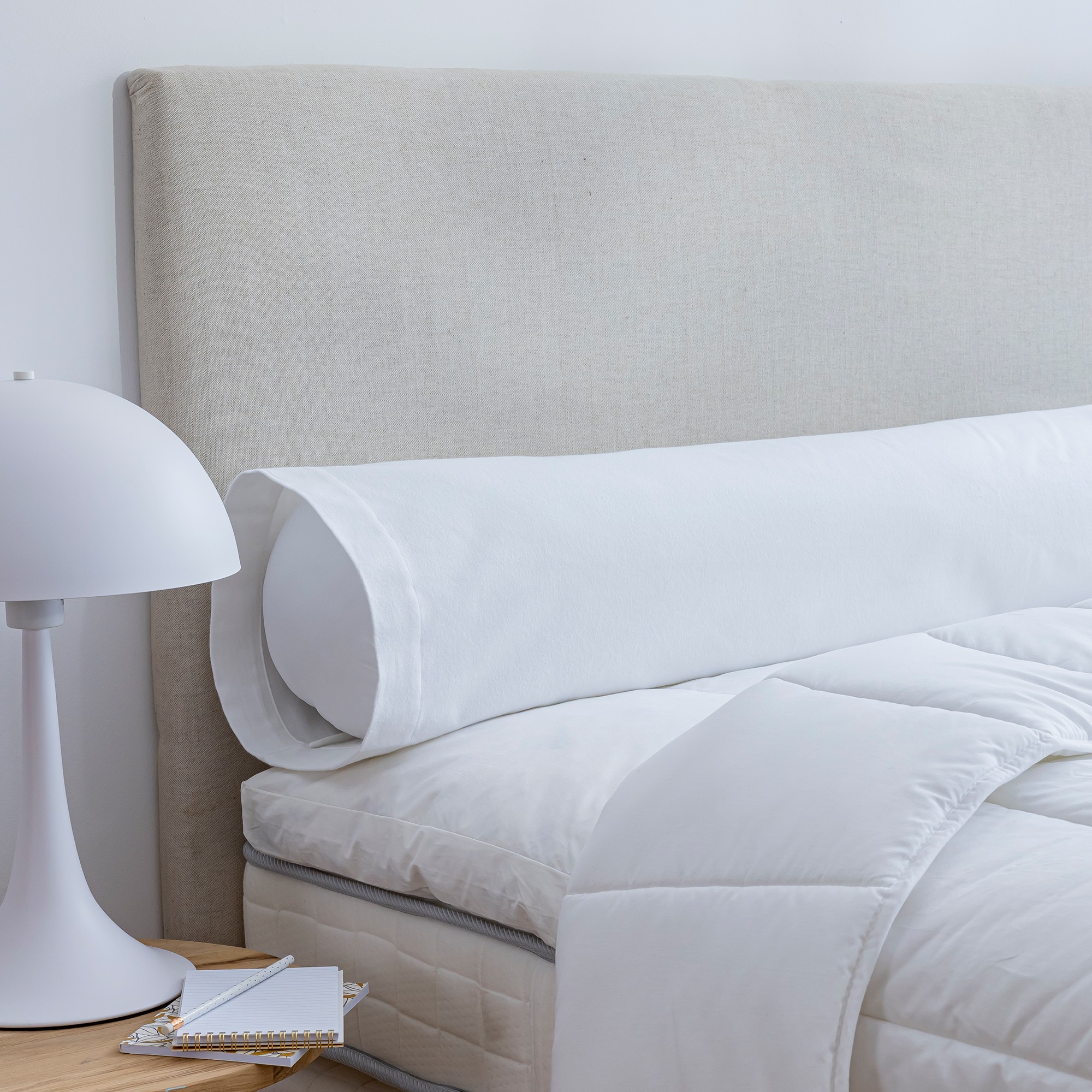 Sous-taie De Traversin Éponge Imperméable Anti-acariens Bi-ome® - Blancheporte