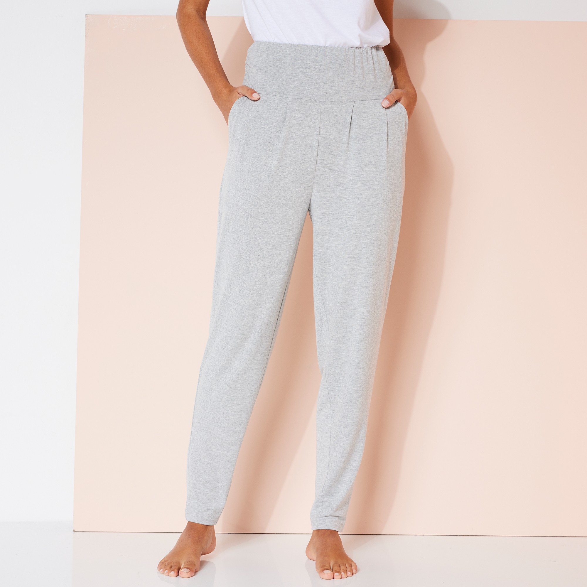 Pantalon De Yoga En Maille, Coupe Ultra Confort - Blancheporte