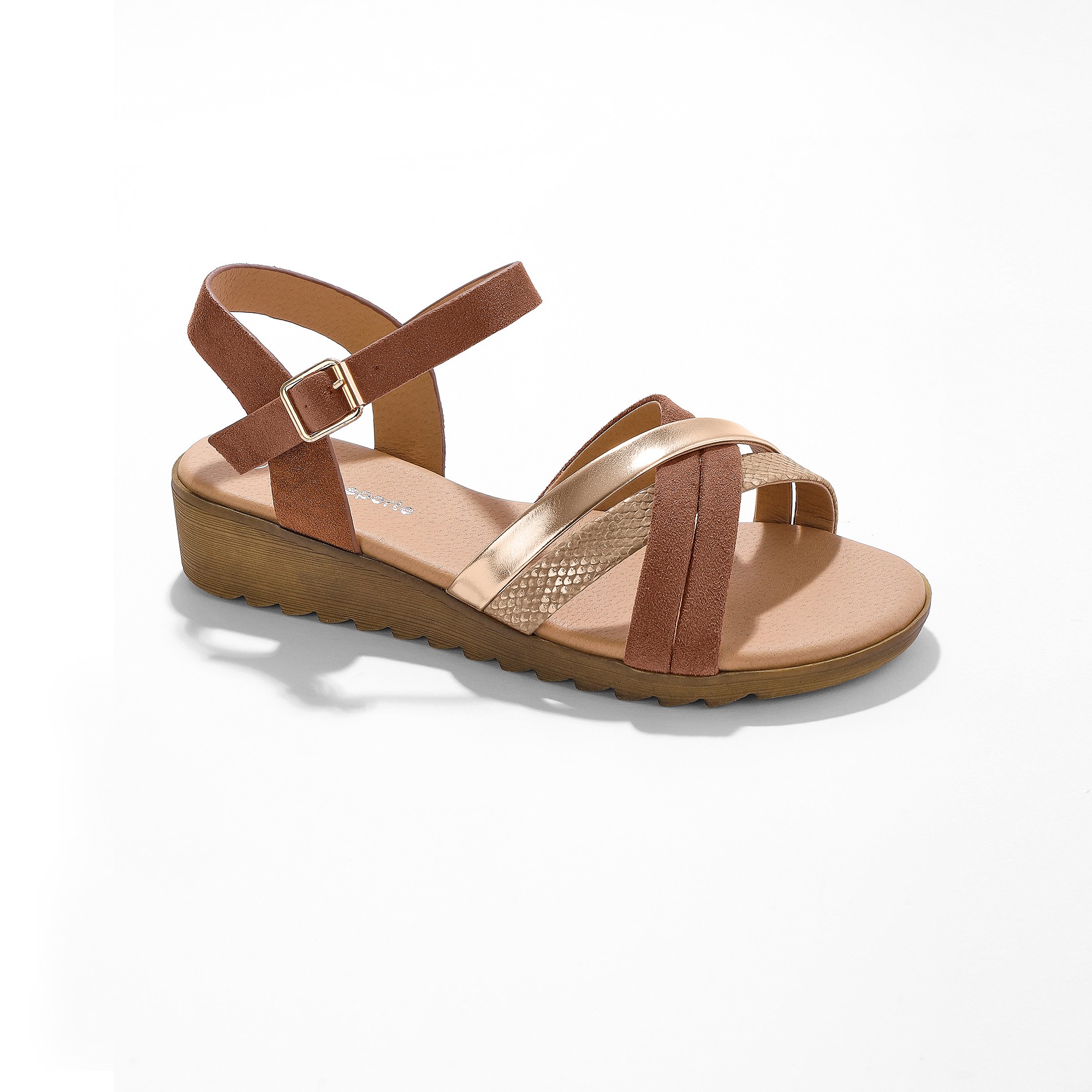 Sandales blanche porte sales