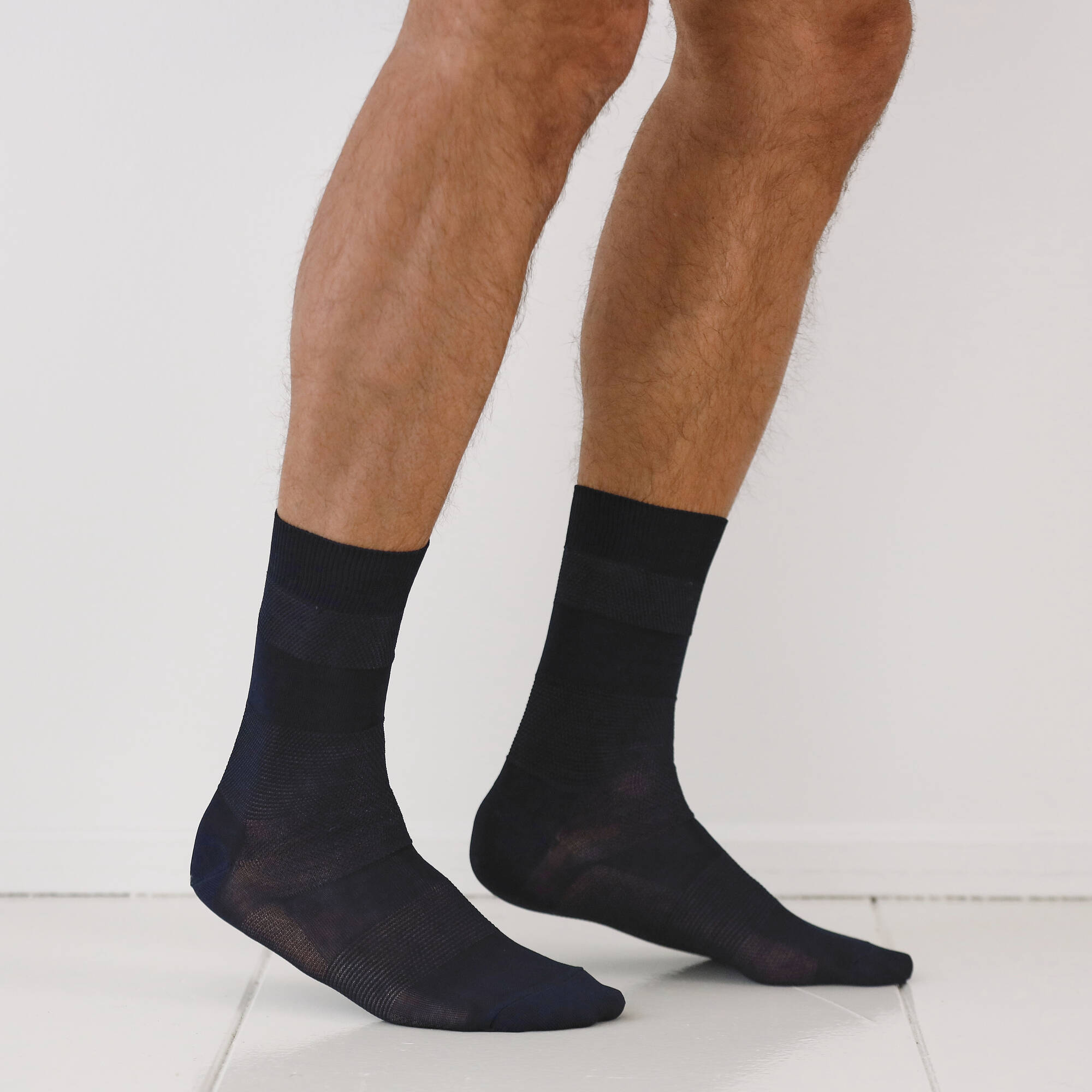 Mi chaussettes fil d Ecosse effet massant lot de 2 paires