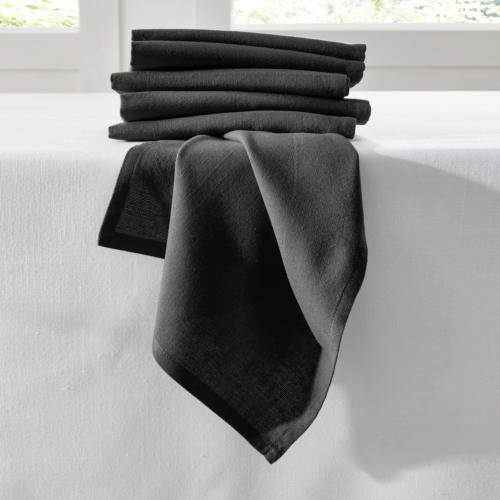 Serviette De Table Unie - Lot De 6 - Blancheporte