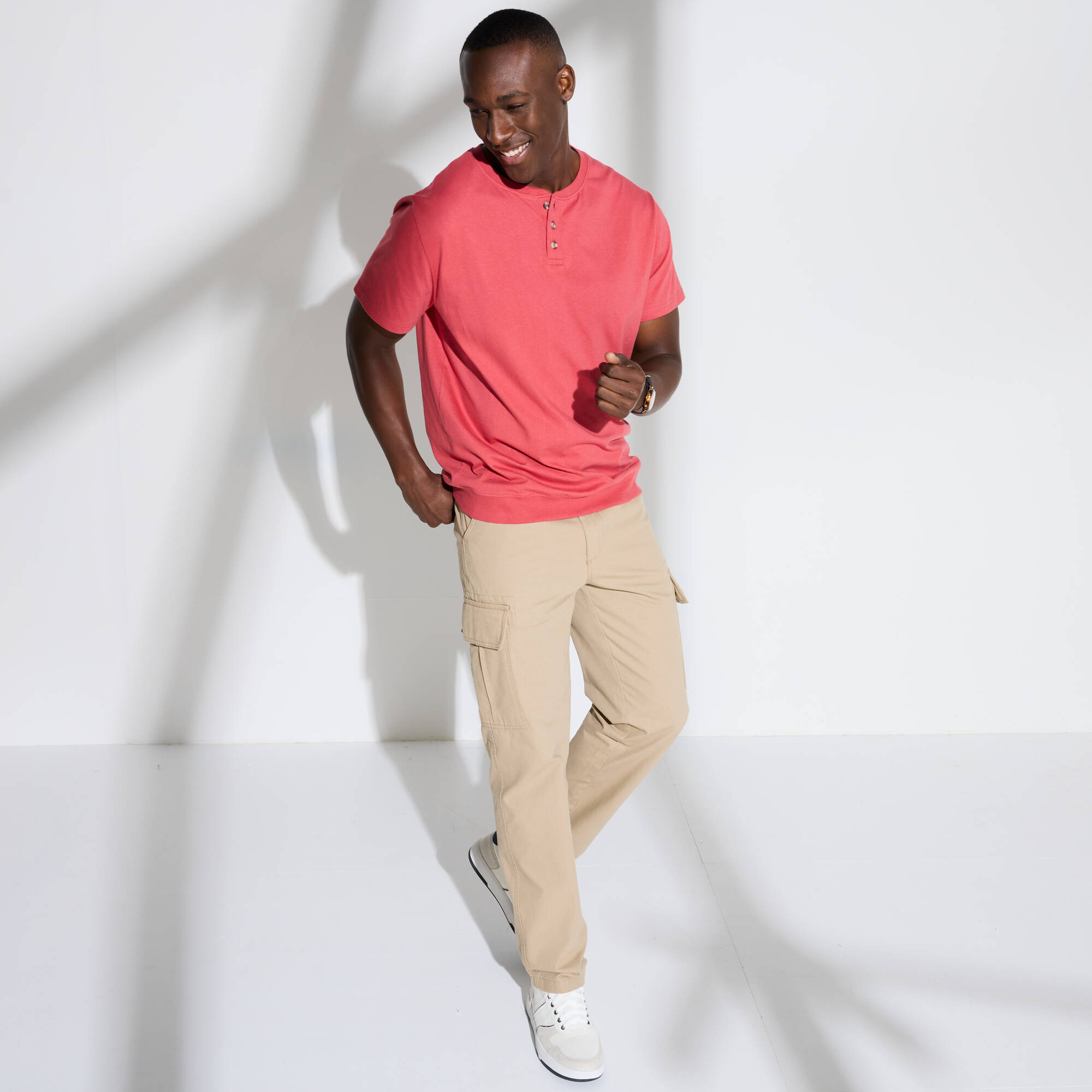 Pantalon battle en toile coton - Blancheporte 19$