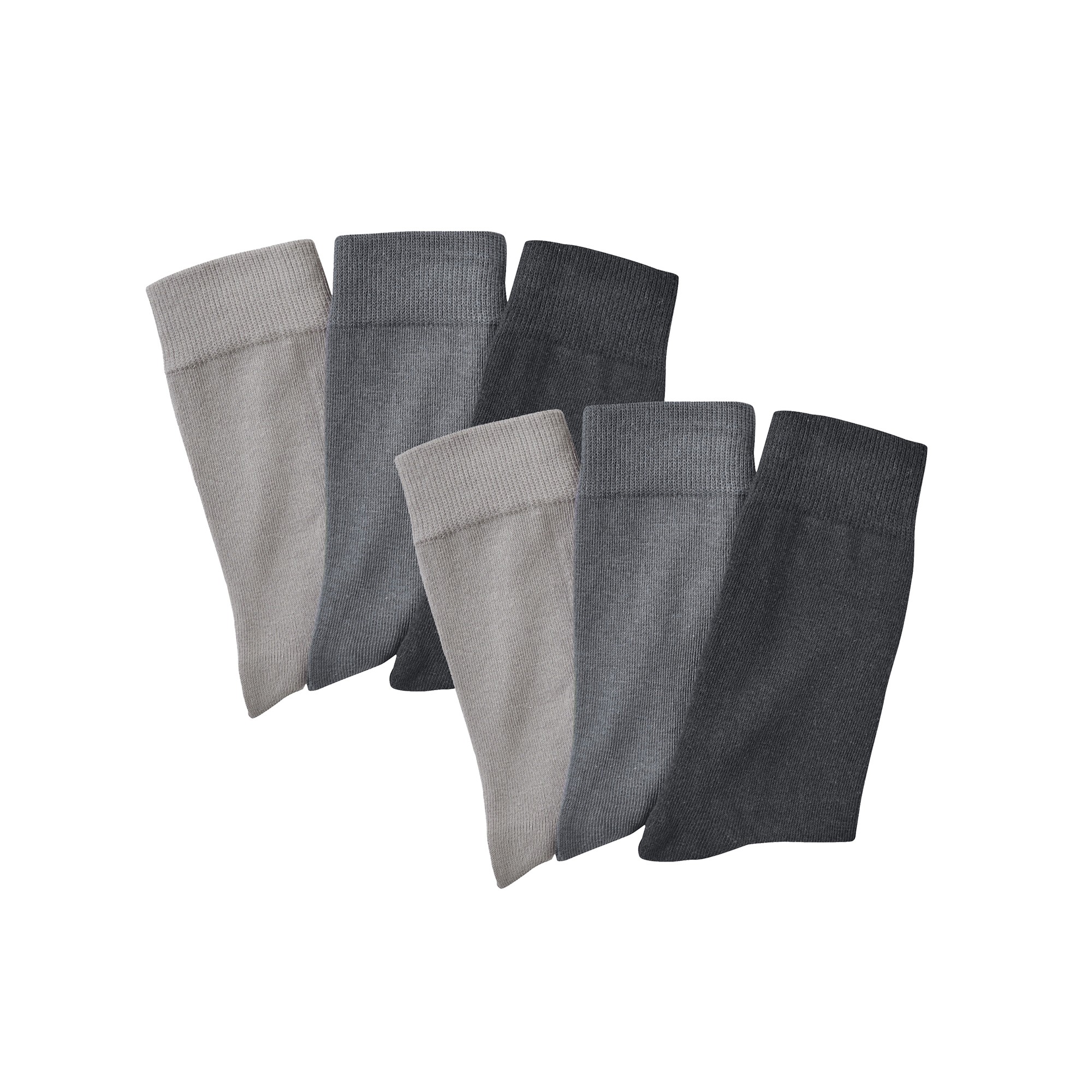 Mi-chaussettes Basiques - Lot De 6 Paires - Blancheporte