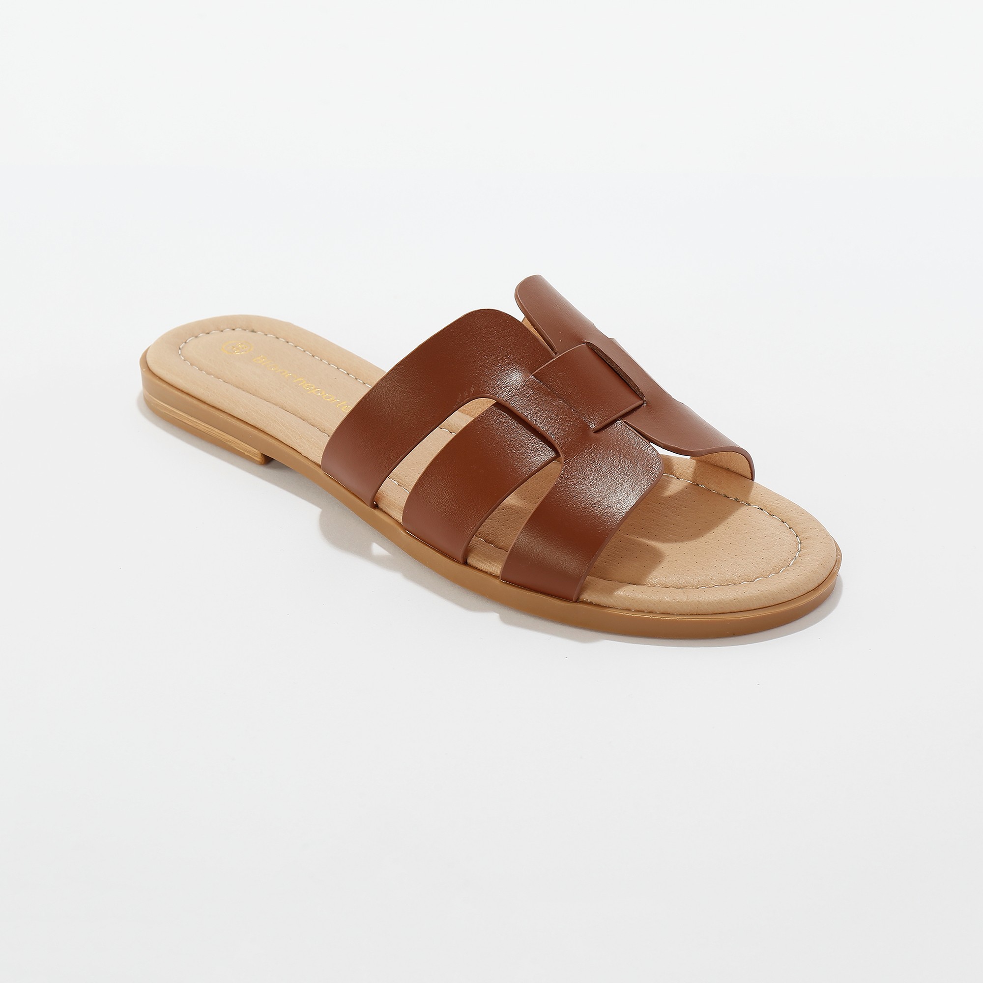 Mules Plates Bandes Croisées - Blancheporte