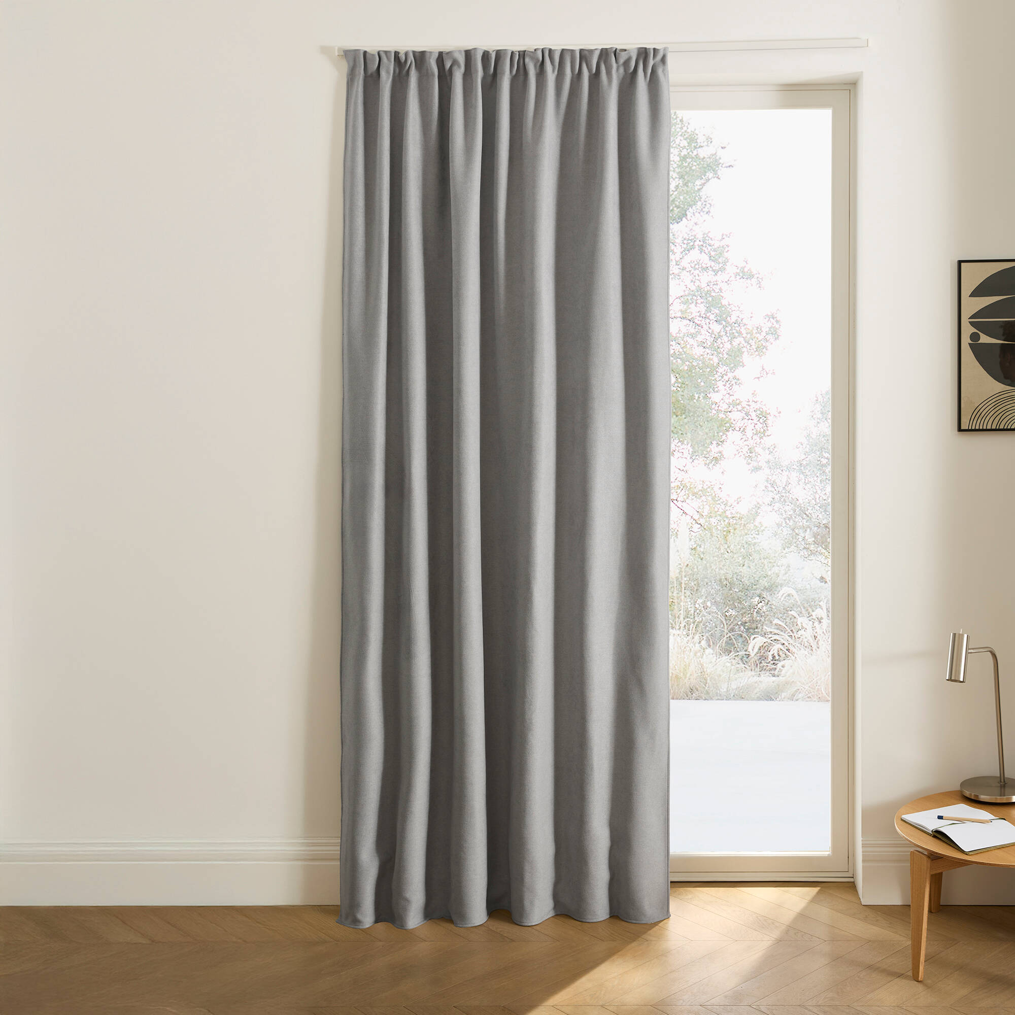 Rideau occultant et isolant finition galon fronceur - Blancheporte