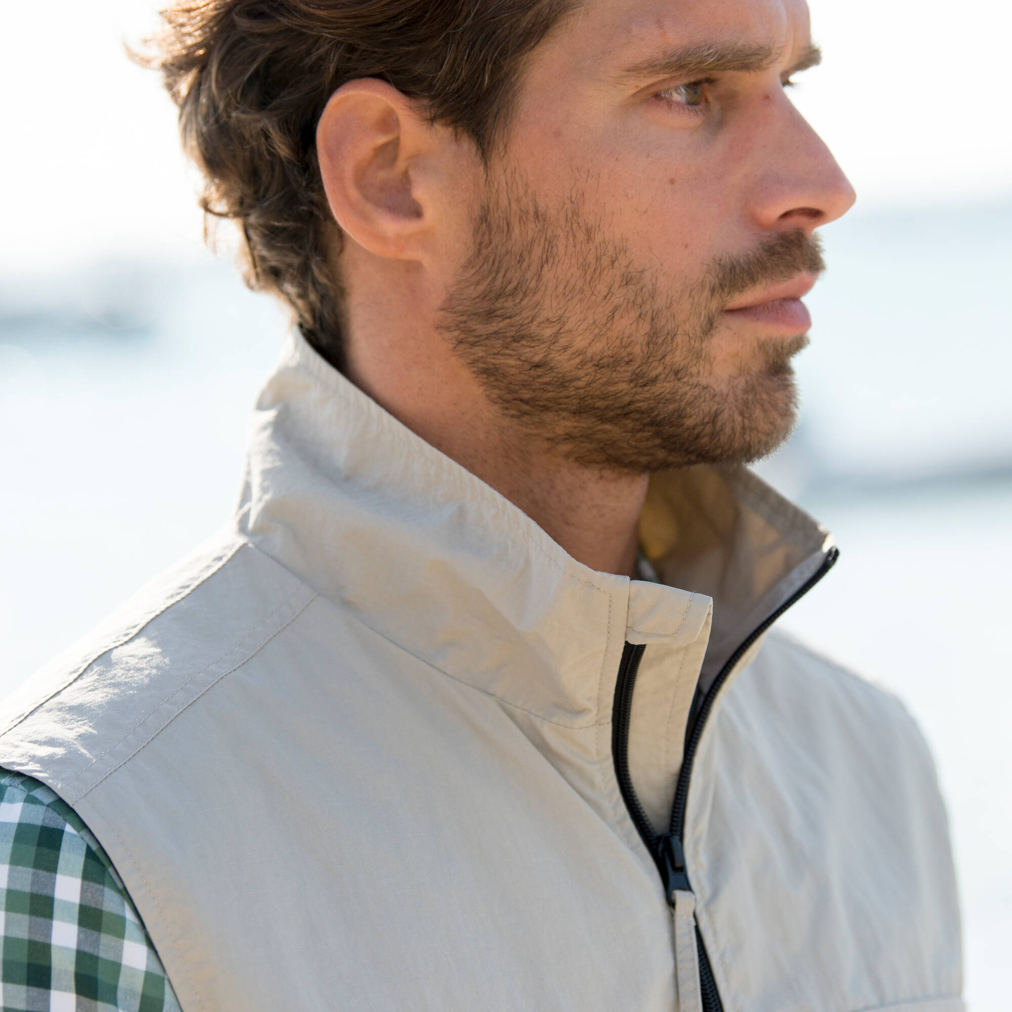Gilet multipoches sans manches - Blancheporte 40€