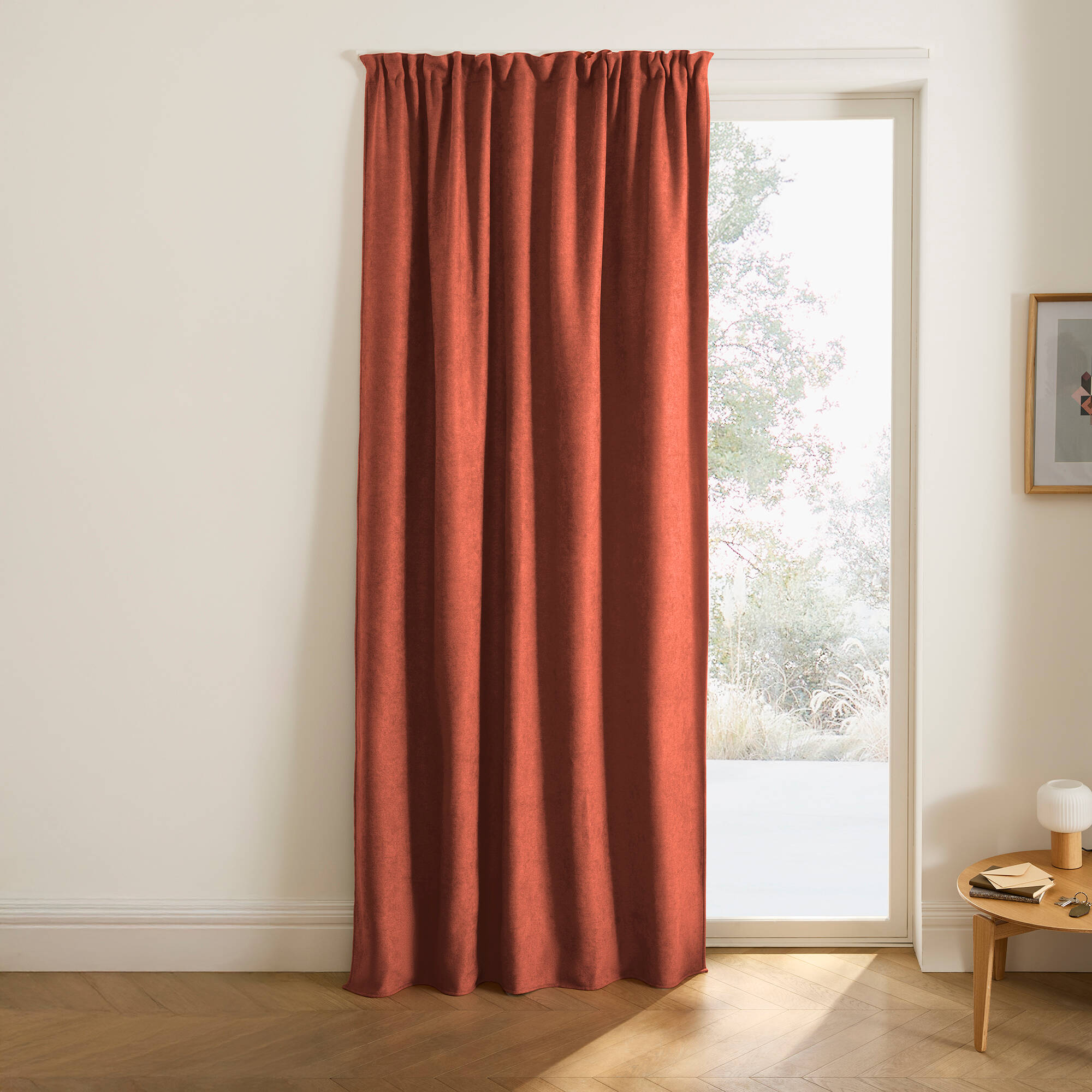 Rideau occultant et isolant finition galon fronceur - Blancheporte