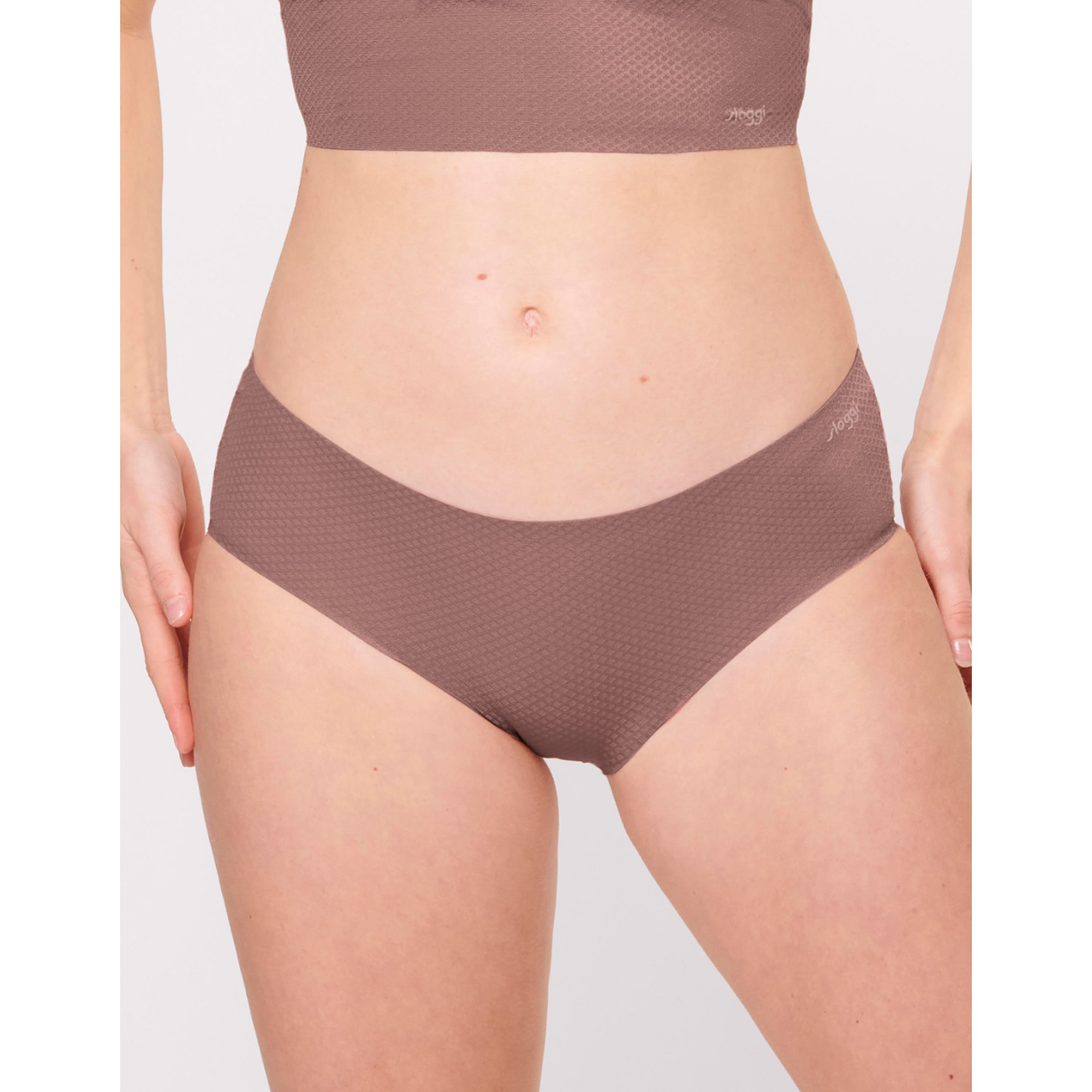 Culotte e?chancre?e Zero Feel Flow Sloggi® - L - Marron - Sloggi