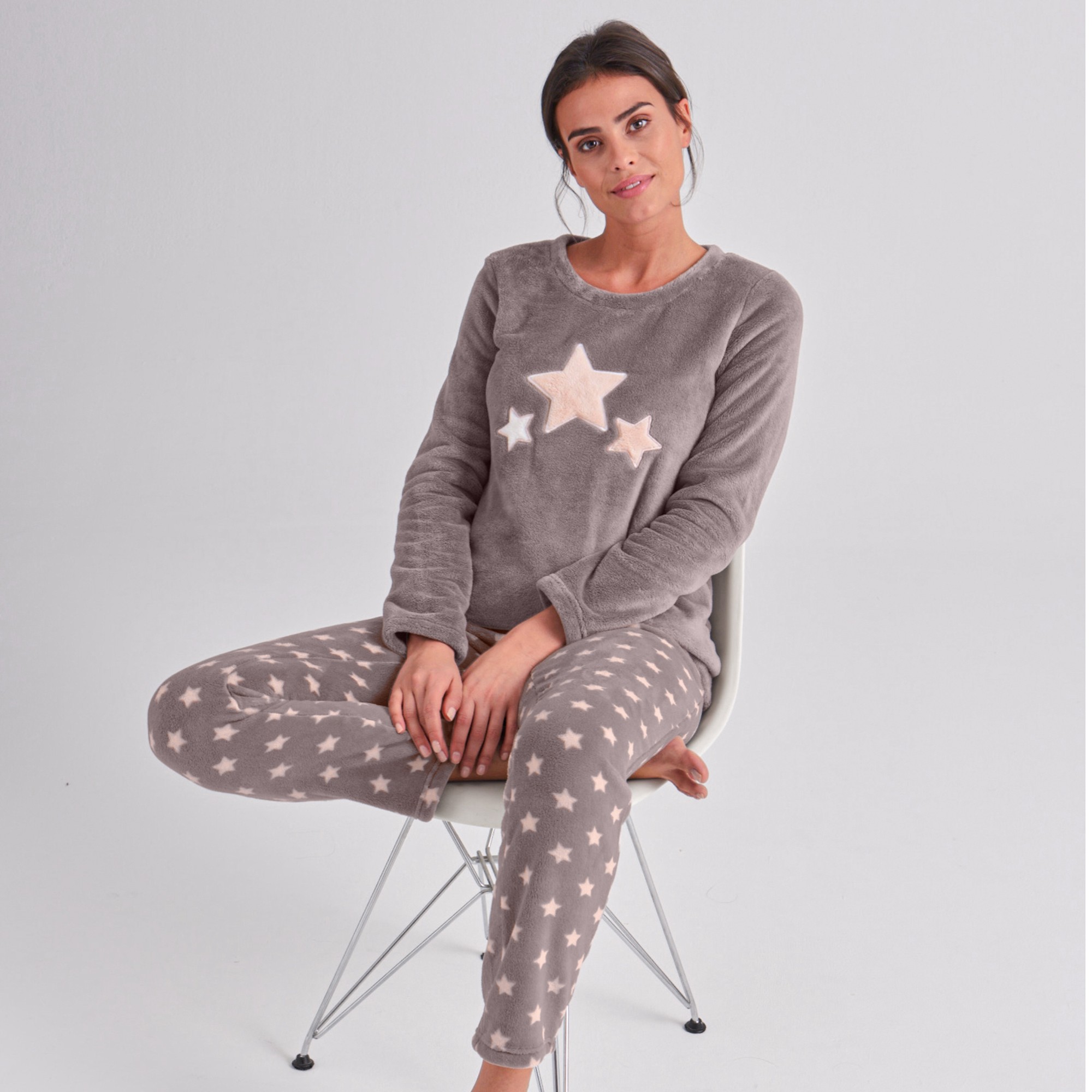 Pantalon pyjama polaire femme 2025
