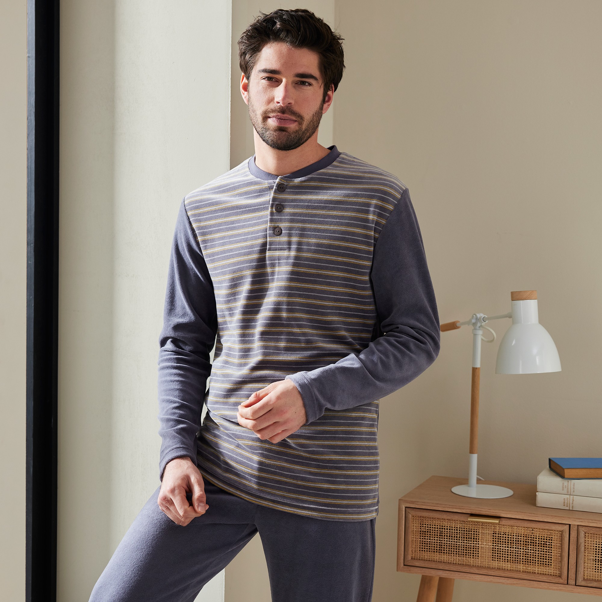 Blancheporte pyjama top homme grande taille