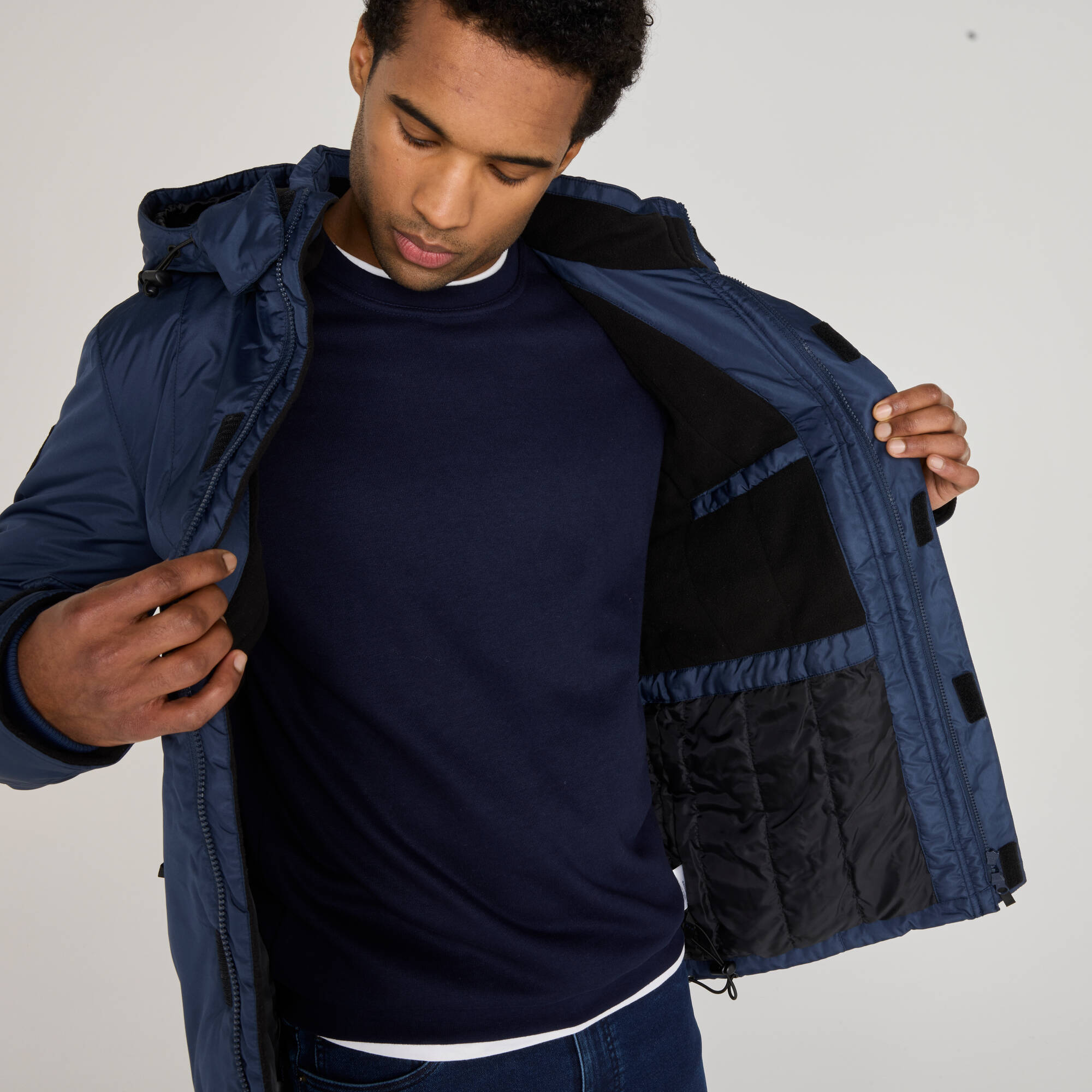 Parka impermable double polaire capuche - Blancheporte 100€