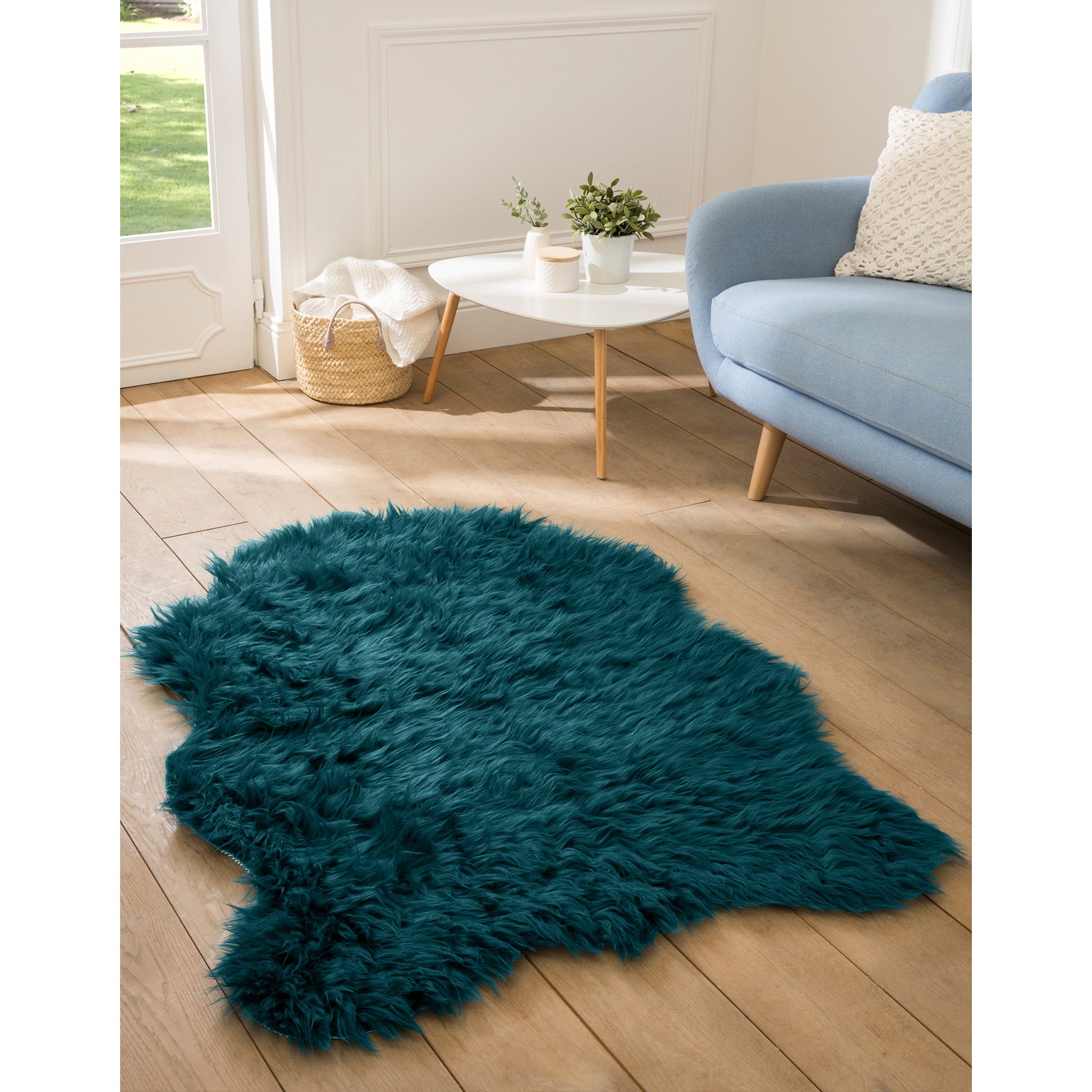 Tapis Poils Forme Peau De Bête - Blancheporte