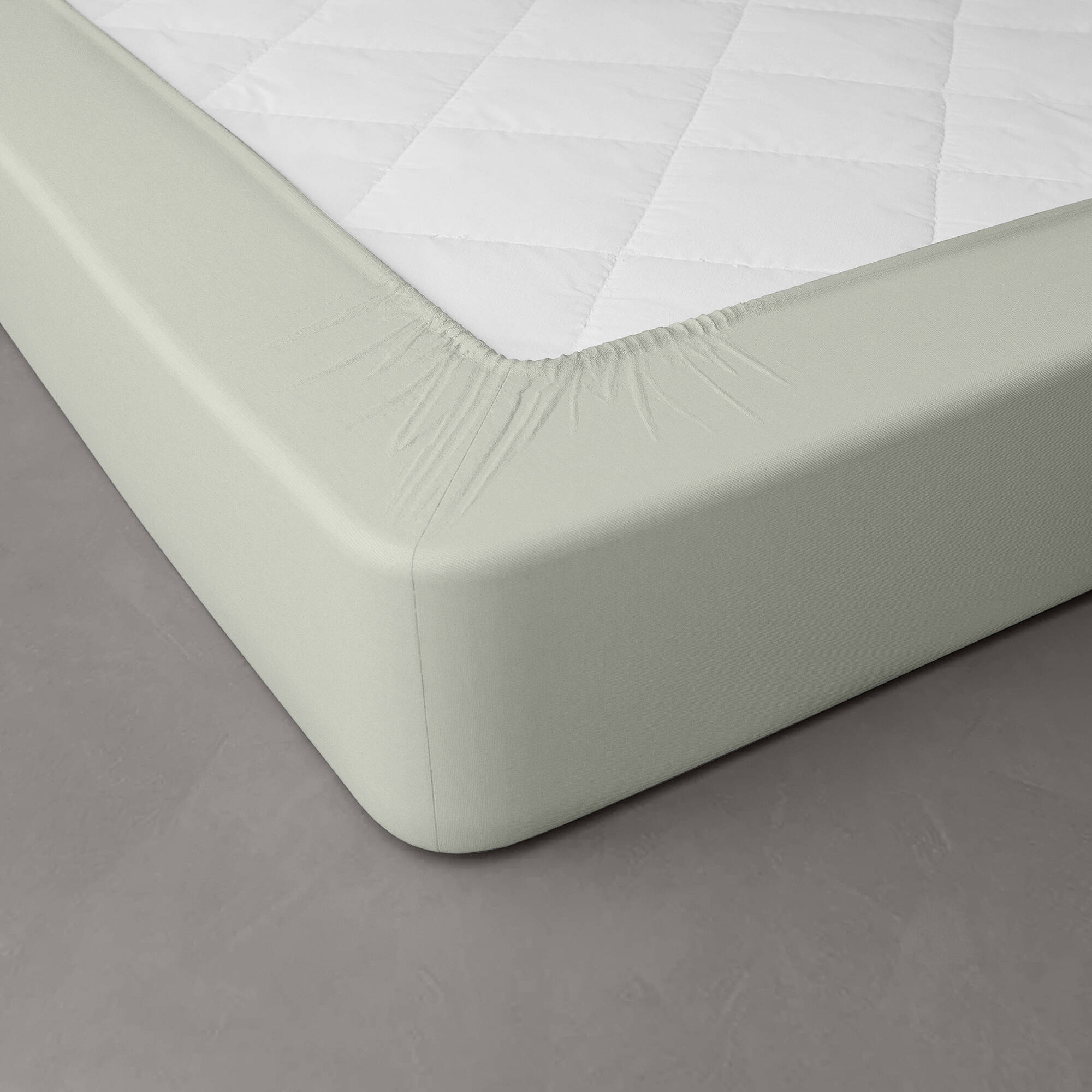 Drap-housse uni jersey bonnet 40 cm - Blancheporte