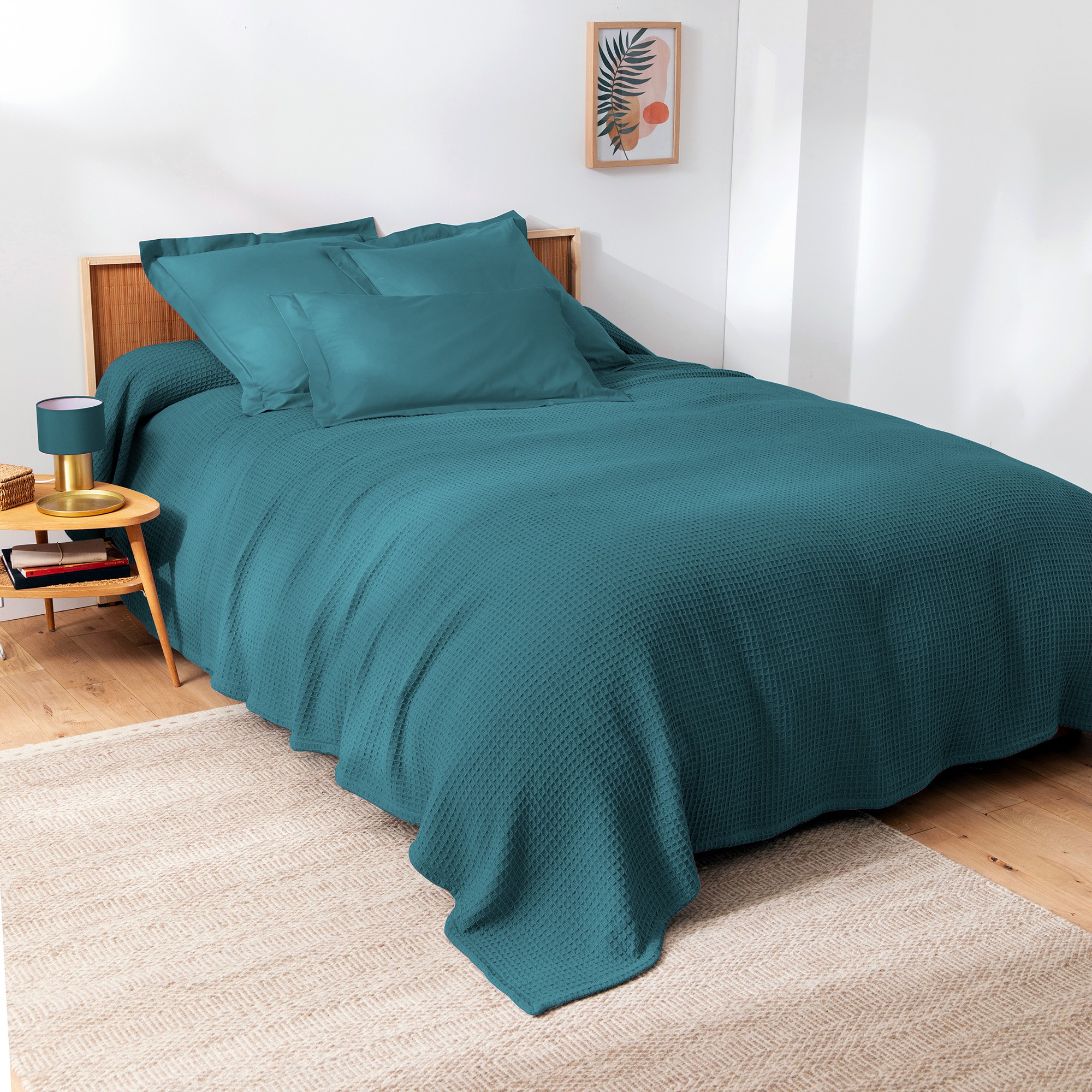 Couverture Climatisante Nid D'abeille - Blancheporte