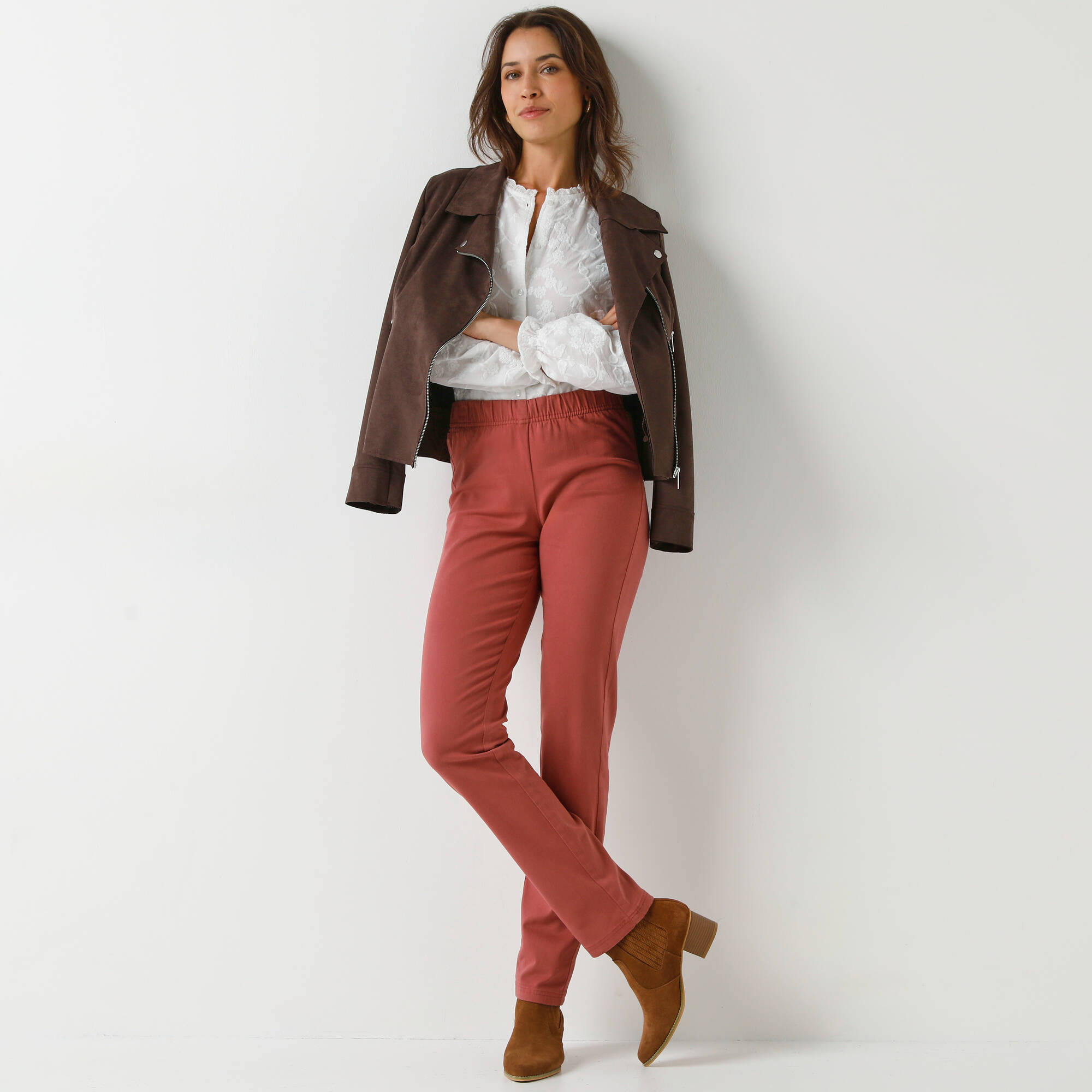 Pantalon sculptant ceinture ventre plat - Blancheporte 24$