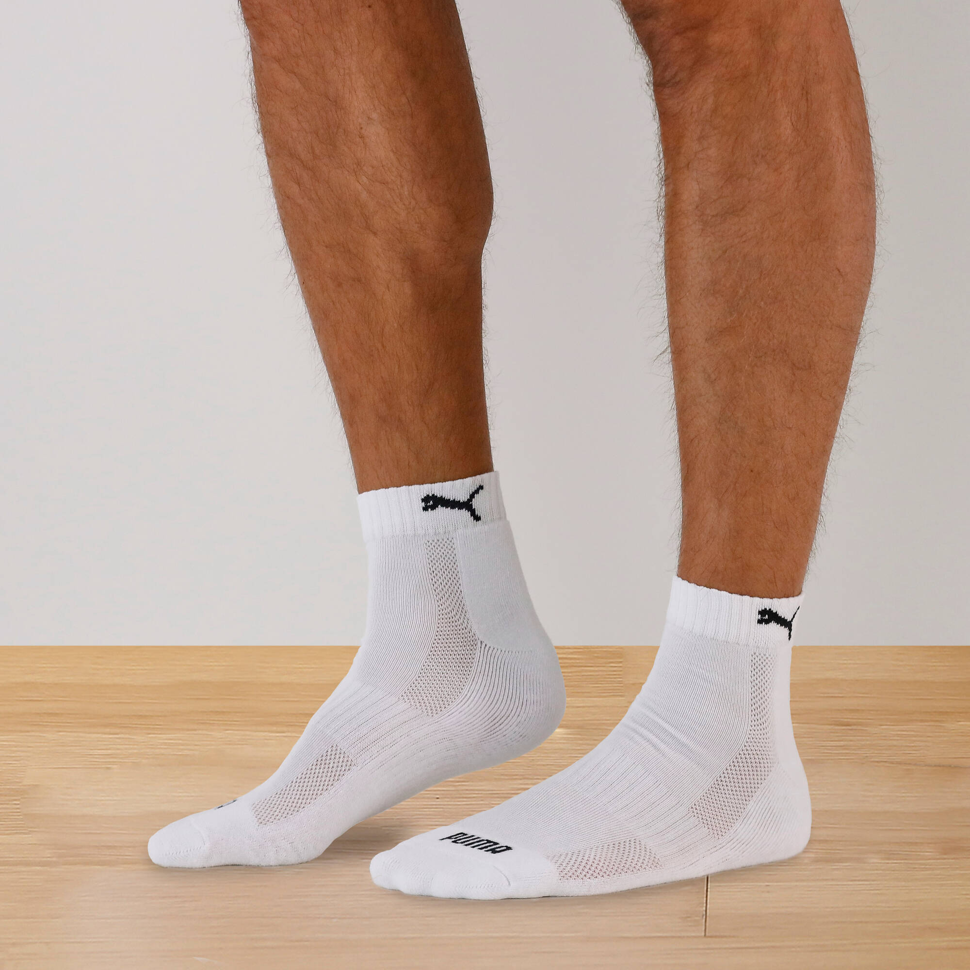 Chaussettes basses matelasses quarter - lot de 3 paires - Blancheporte 15$