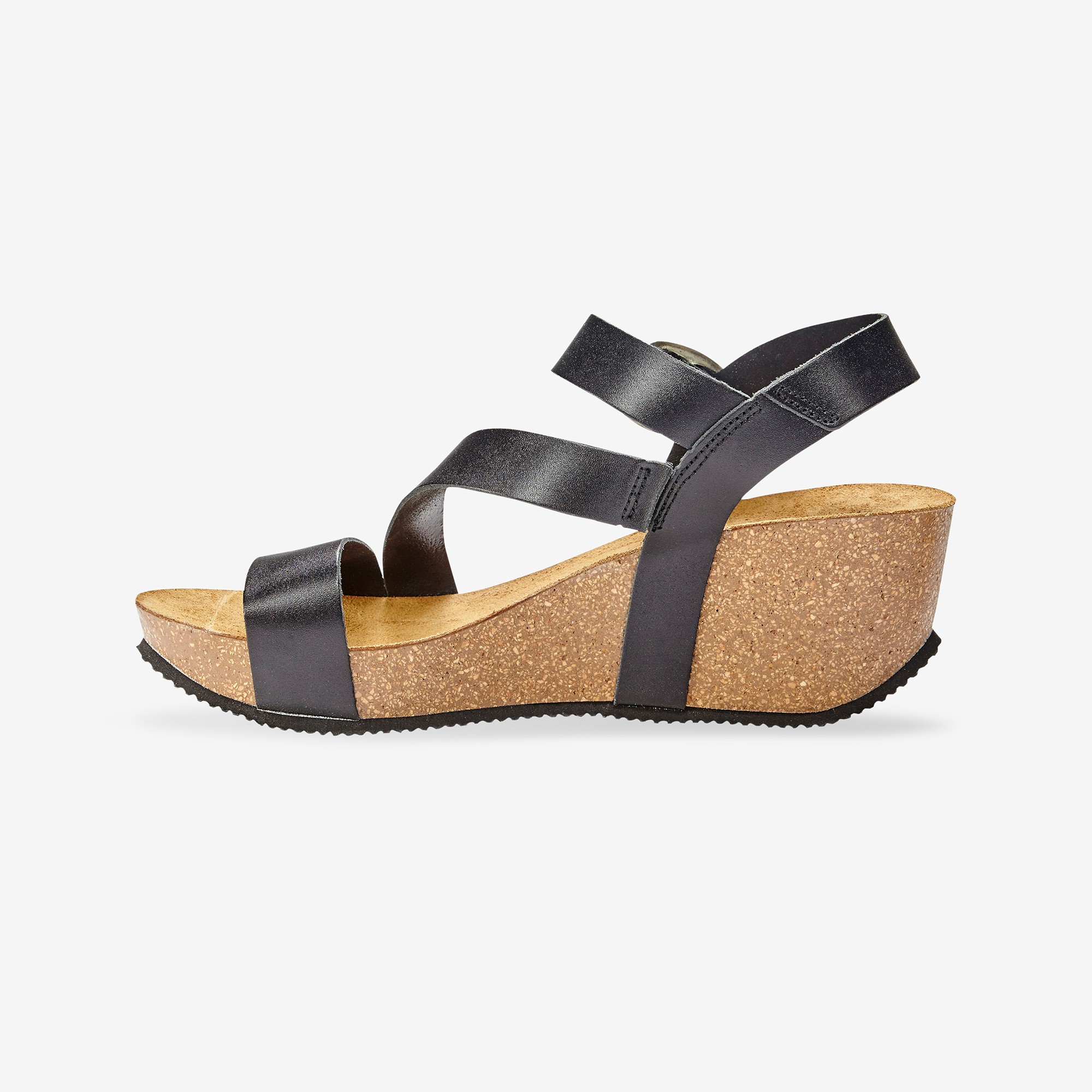 Sandales compensées semelle liège discount