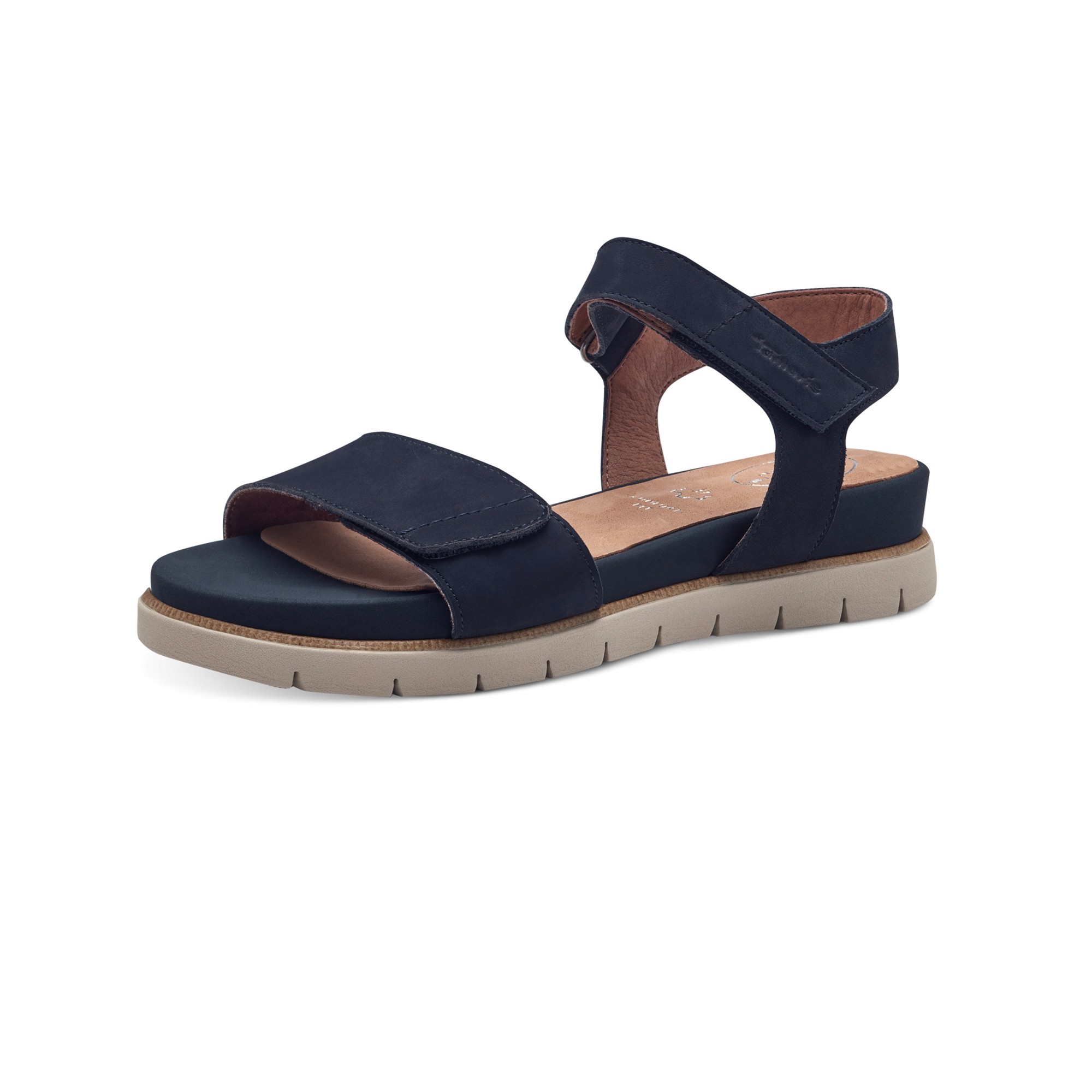 Sandales Compensées Brides Scratchées - Tamaris