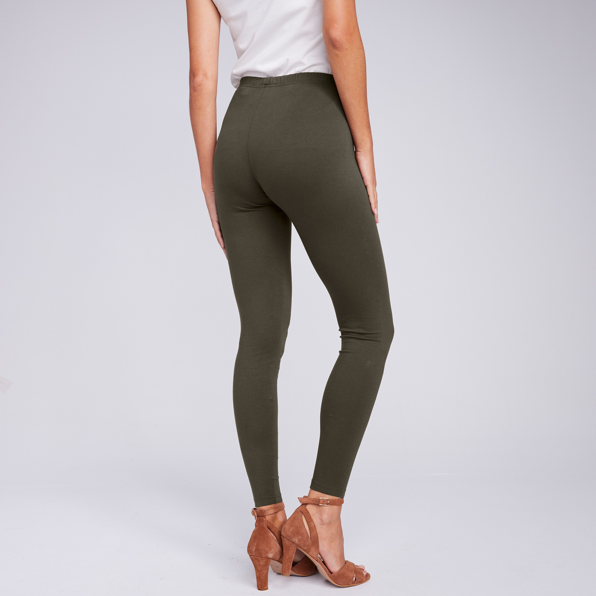 Blanche porte legging grande taille store