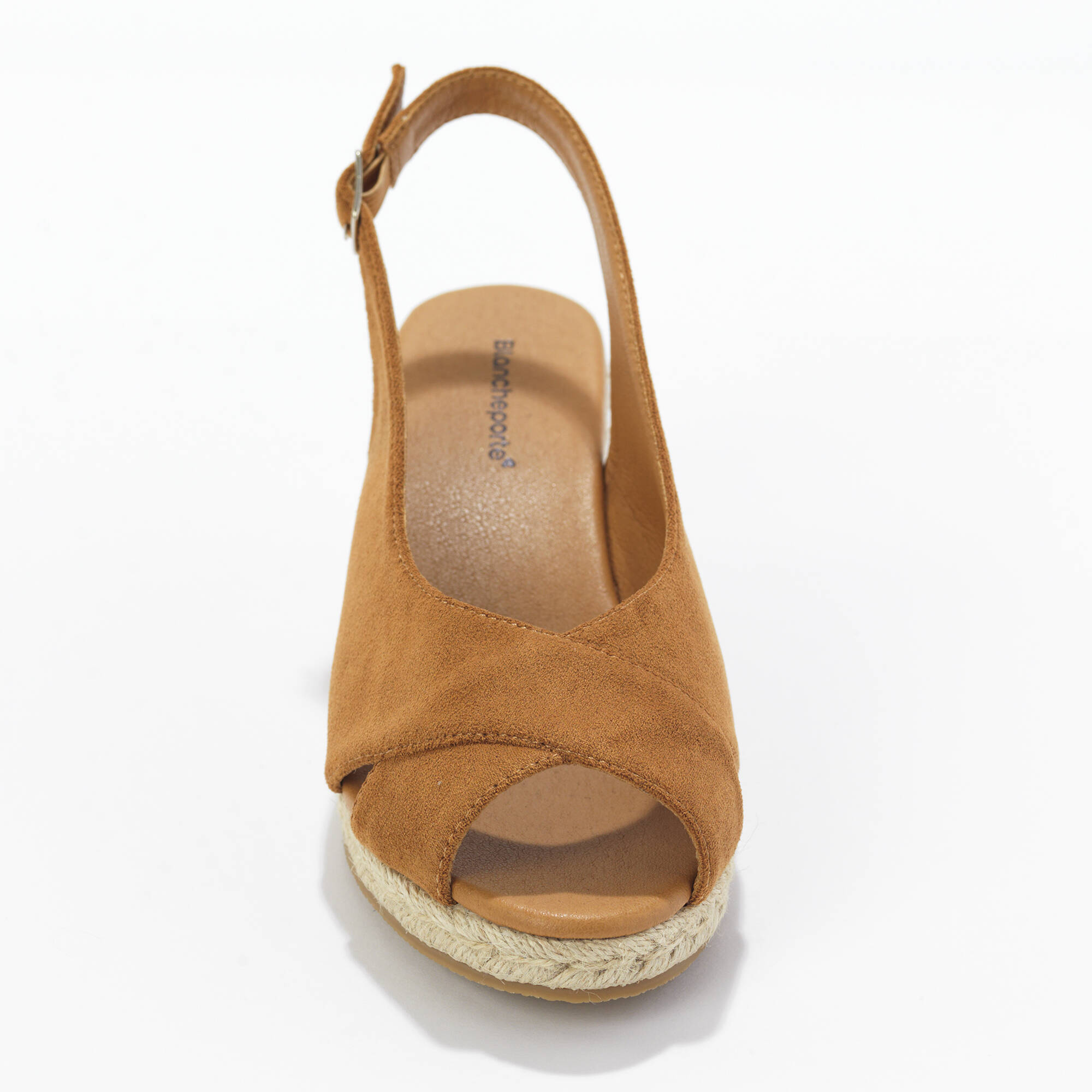Sandales à Talons Compensés Blancheporte Pointure 38 - Framboise - Neuves Avec Boîte