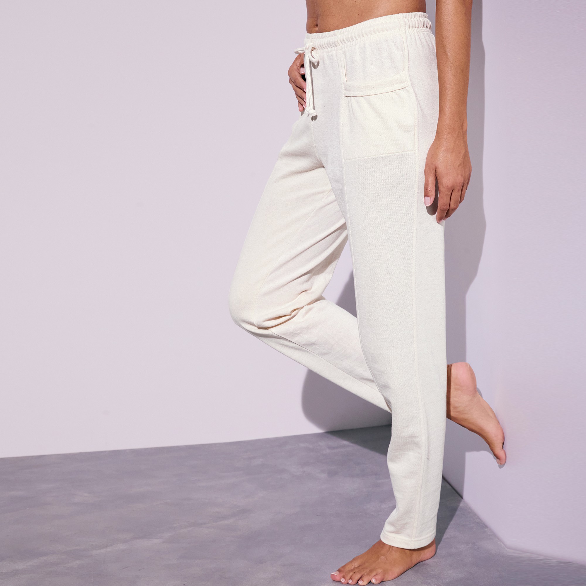 Pantalon jogging molleton gratt cru Blancheporte
