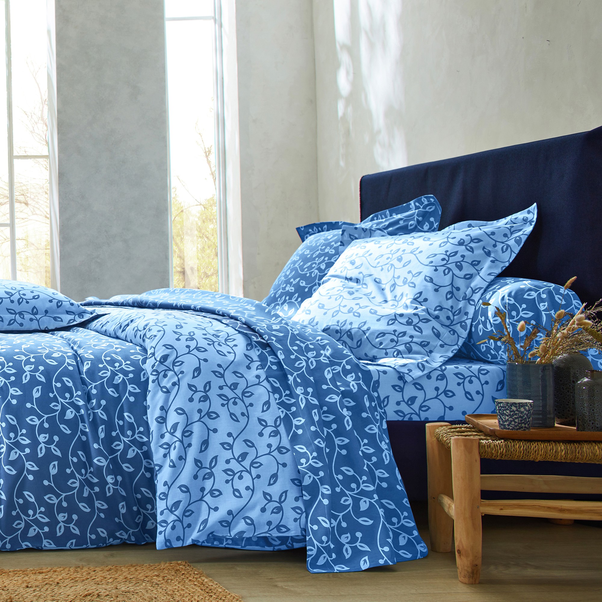 Linge De Lit Héritage En Coton, Motifs Volutes - Blancheporte