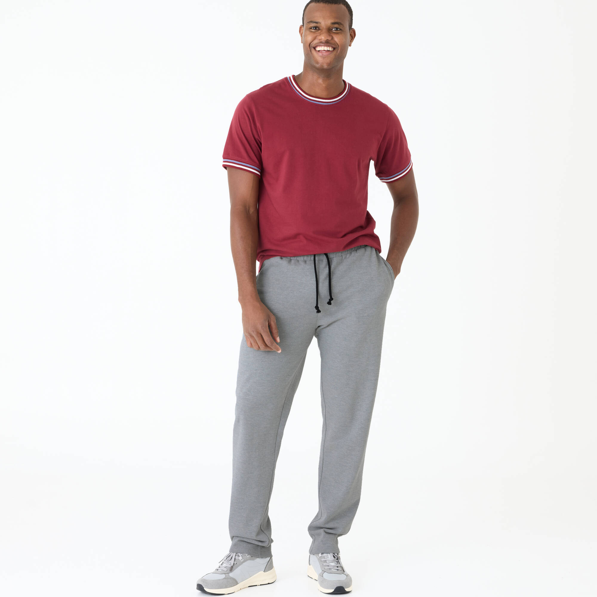 Pantalon de jogging en piqu de coton - Blancheporte 25$