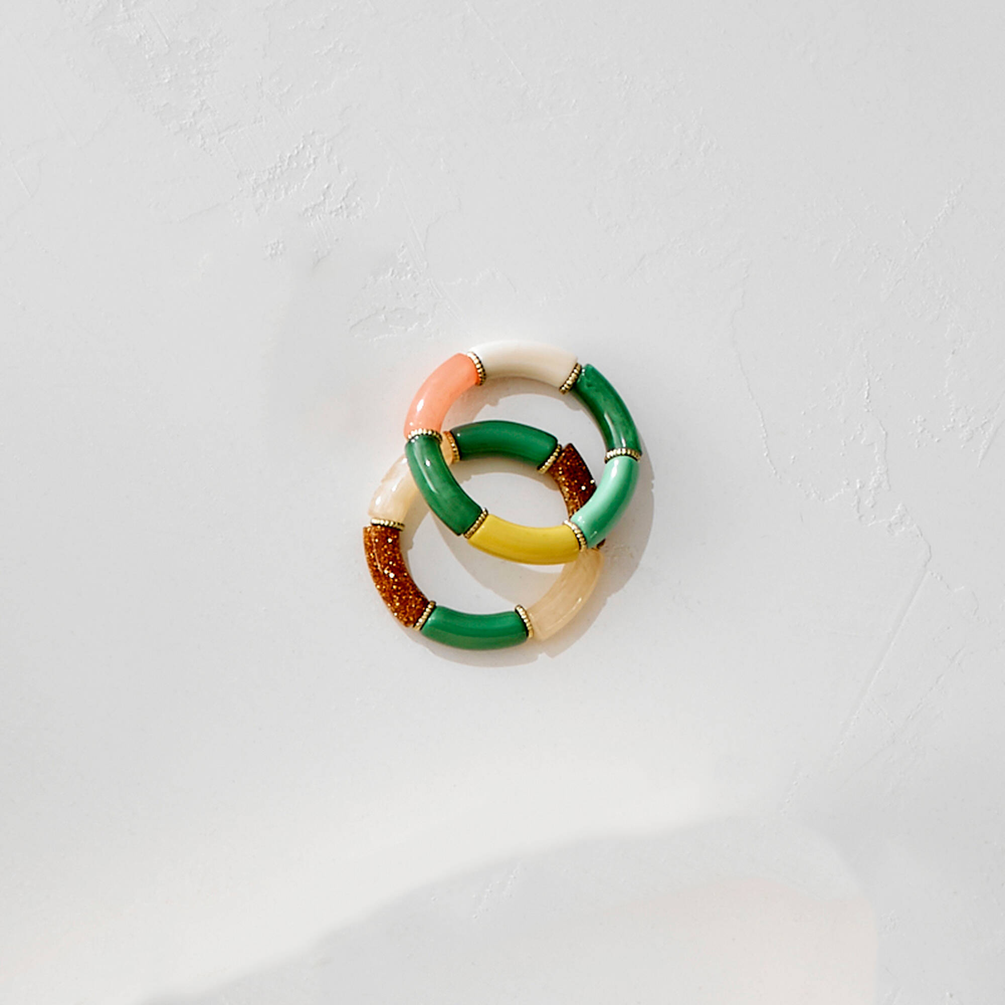 Bracelet tubes lastiqu - lot de 2 - Blancheporte 20$