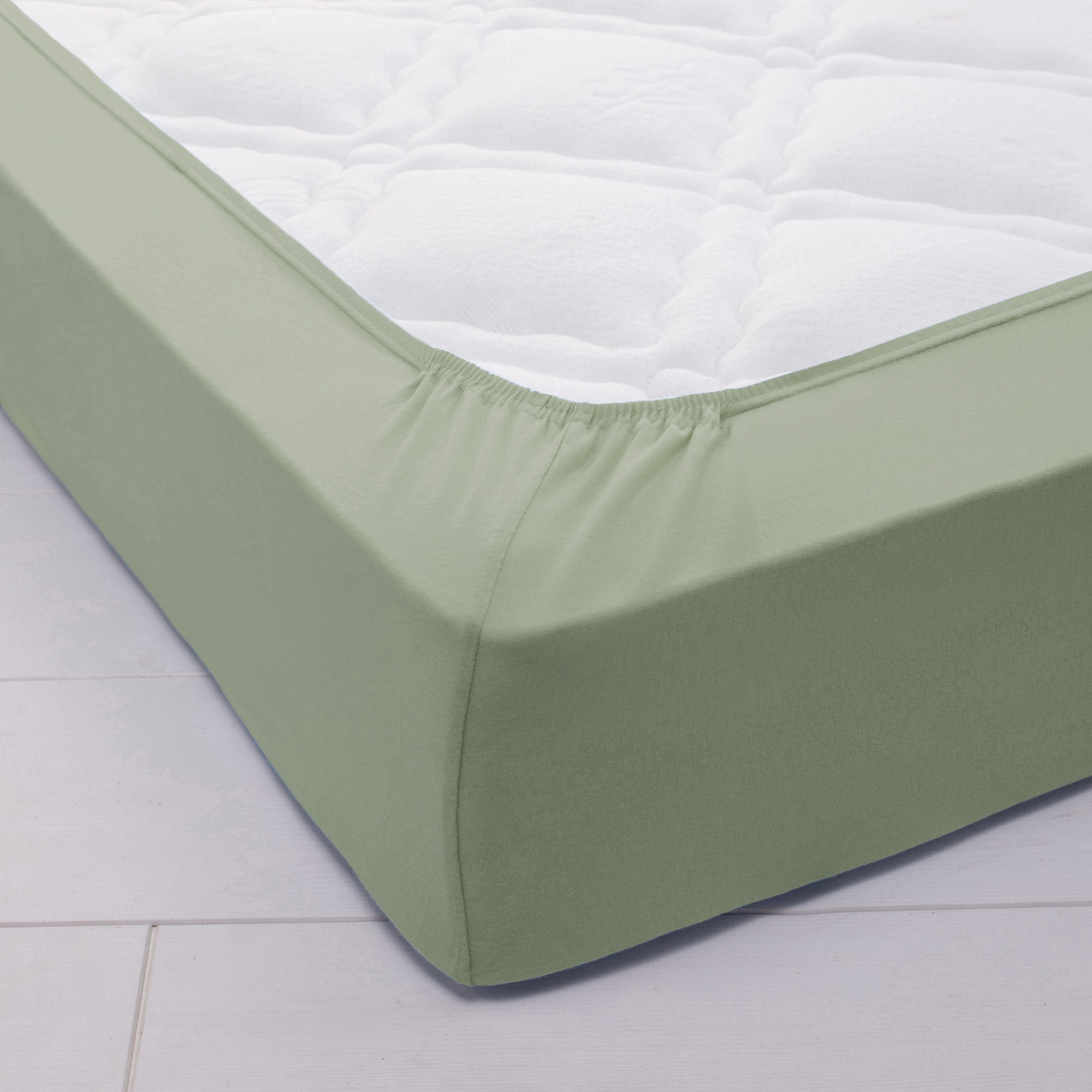 Drap-housse Irrétrécissable Uni Coton - Blancheporte