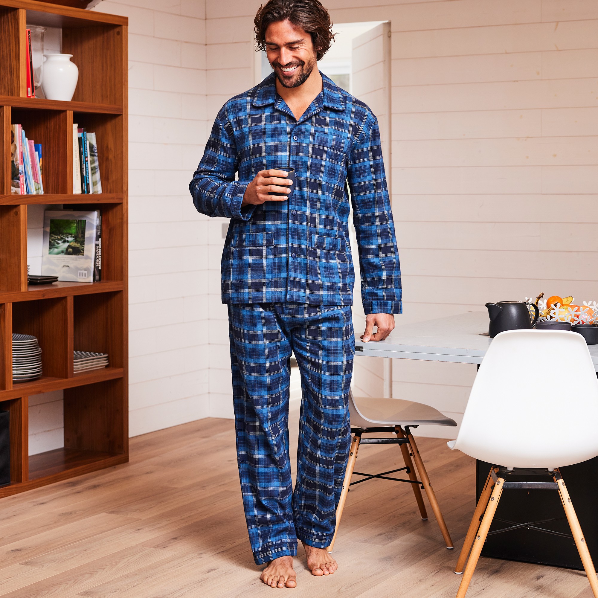 La blanche sales porte pyjama homme