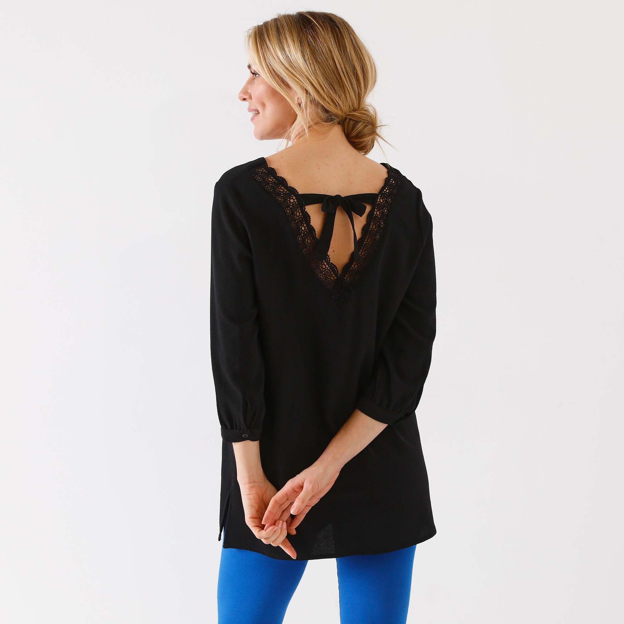 Tunique Avec Dos Macramé - Blancheporte