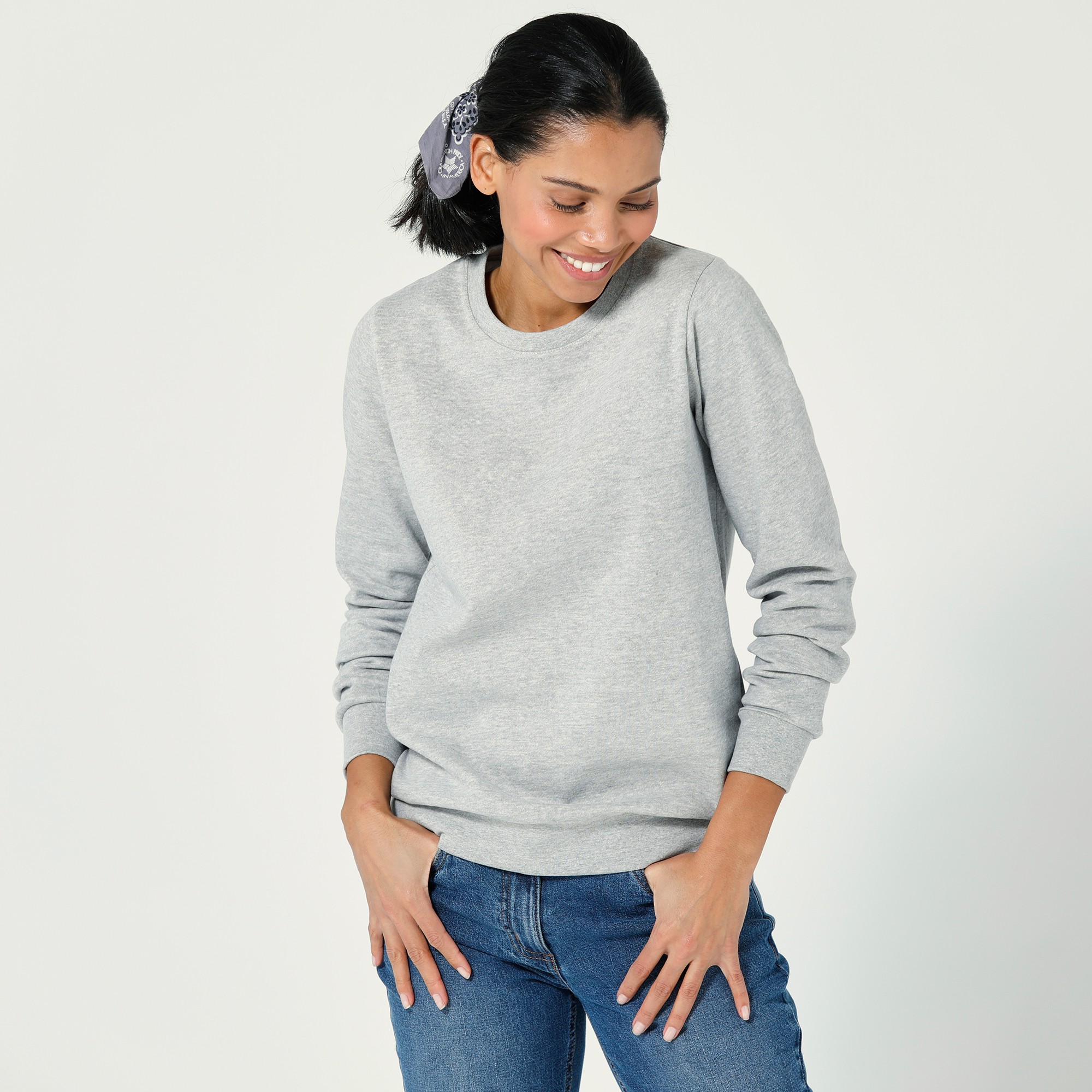 Sweat Molleton Uni - Blancheporte