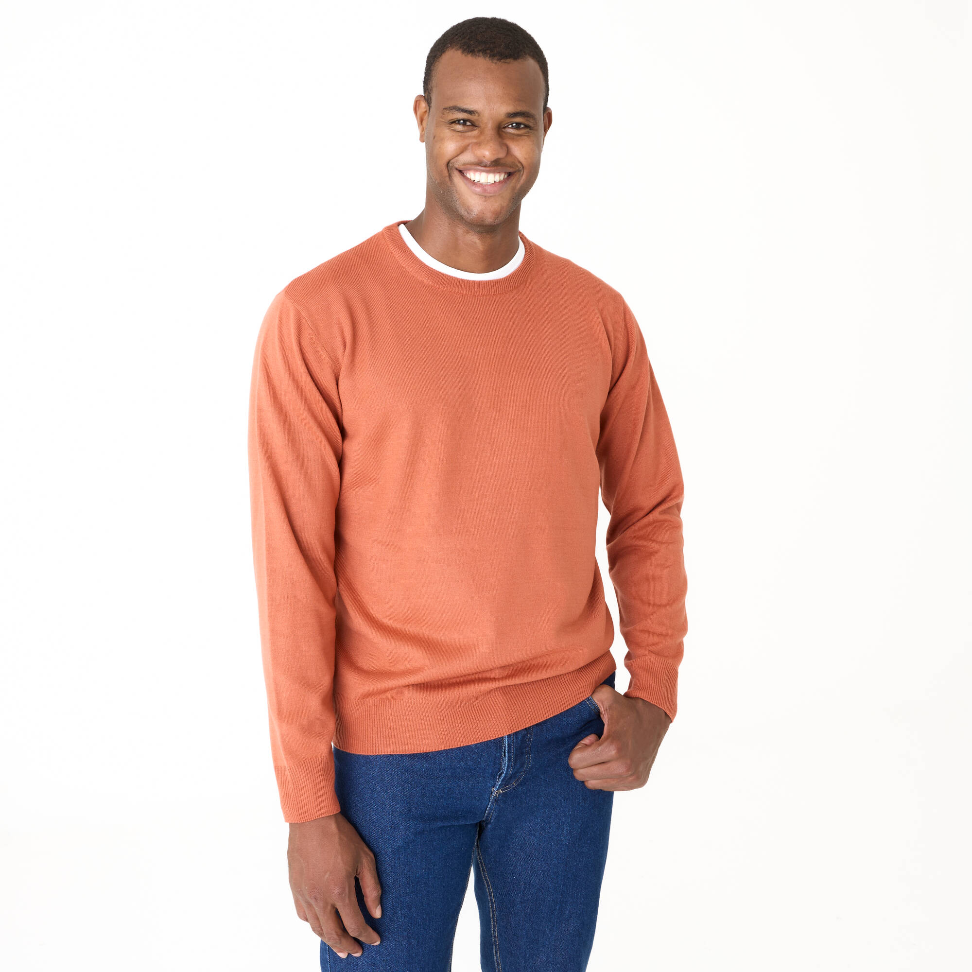 Pull uni col rond - Blancheporte 30$