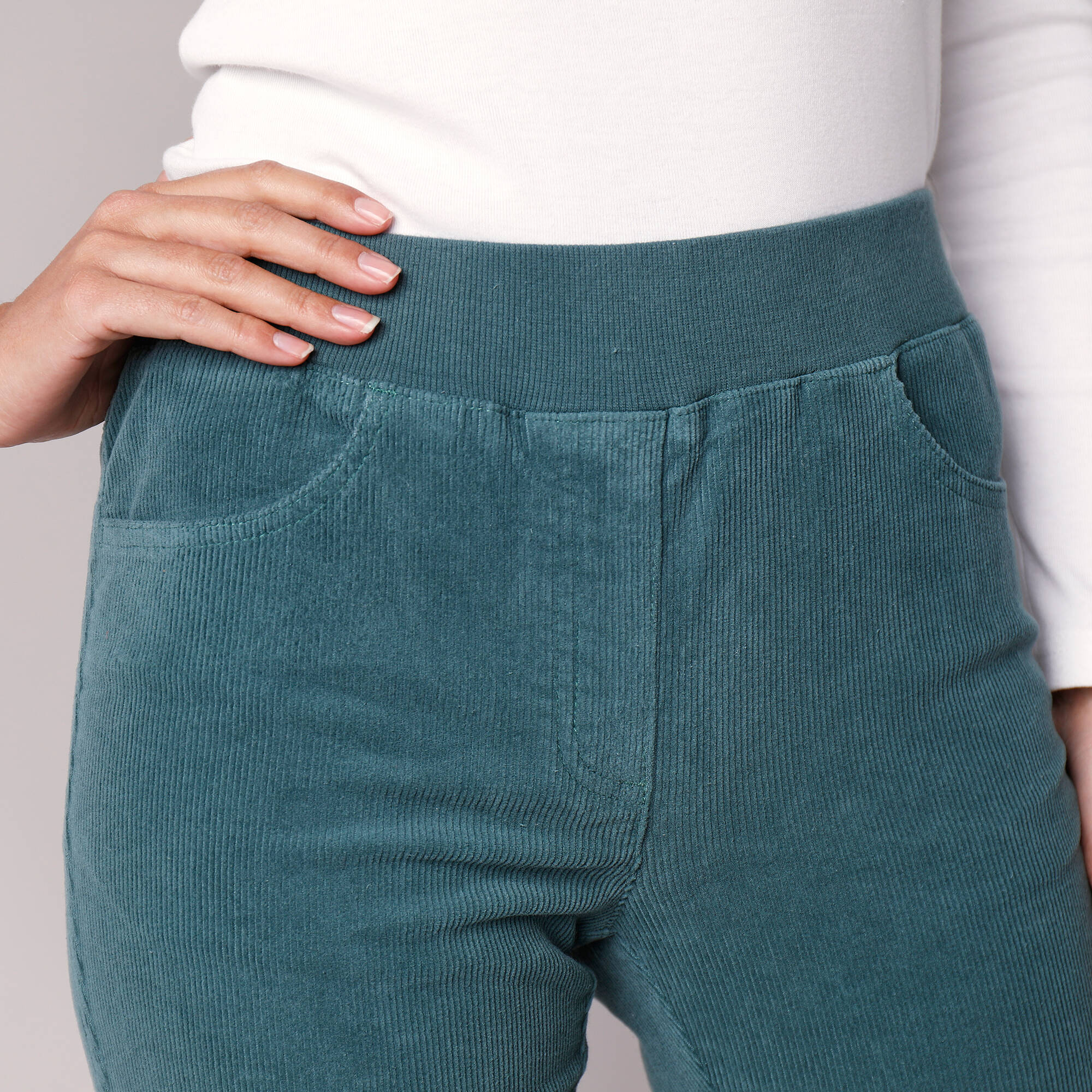 Blancheporte pantalon velours femme best sale