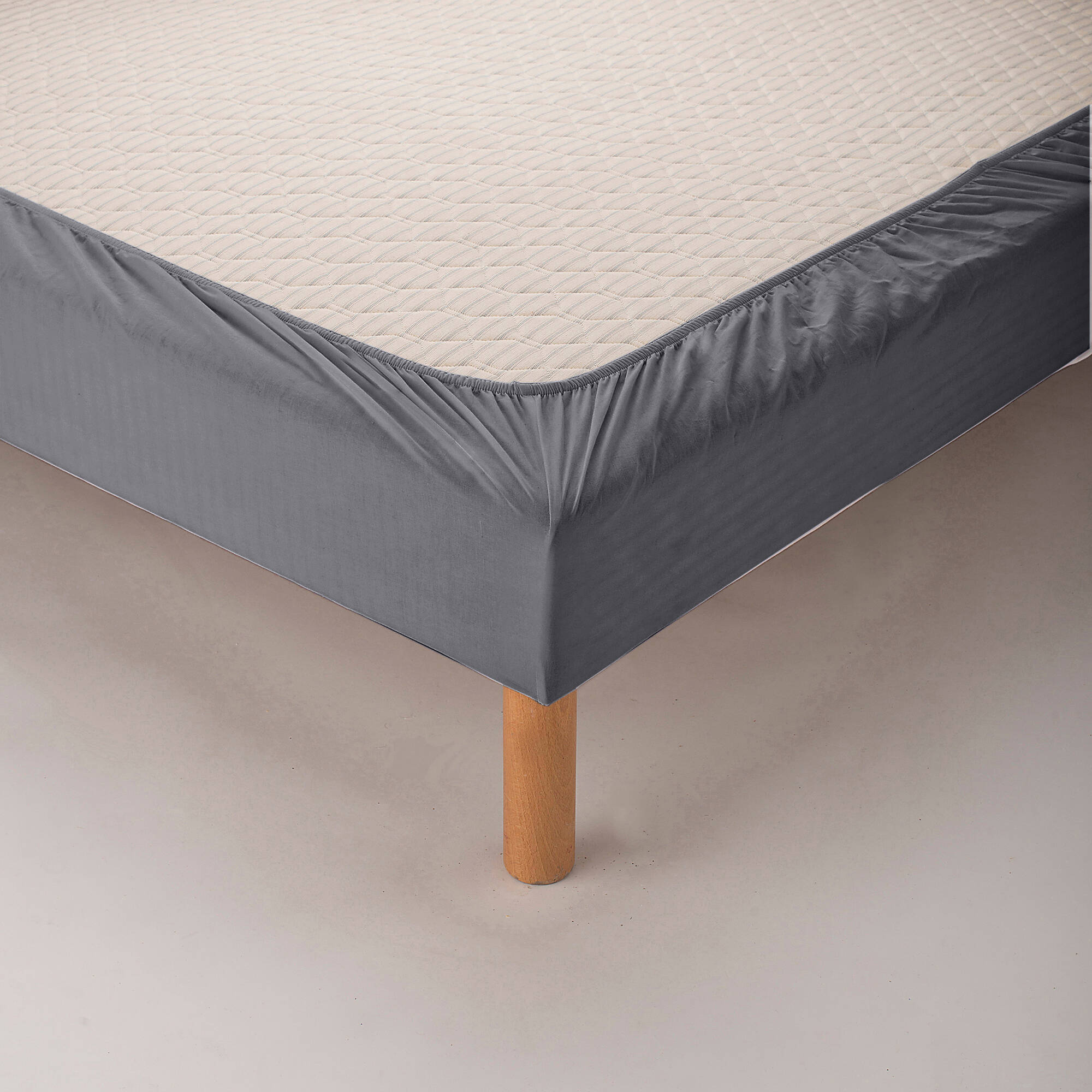 Bande cache-sommier tissu microfibre - Blancheporte