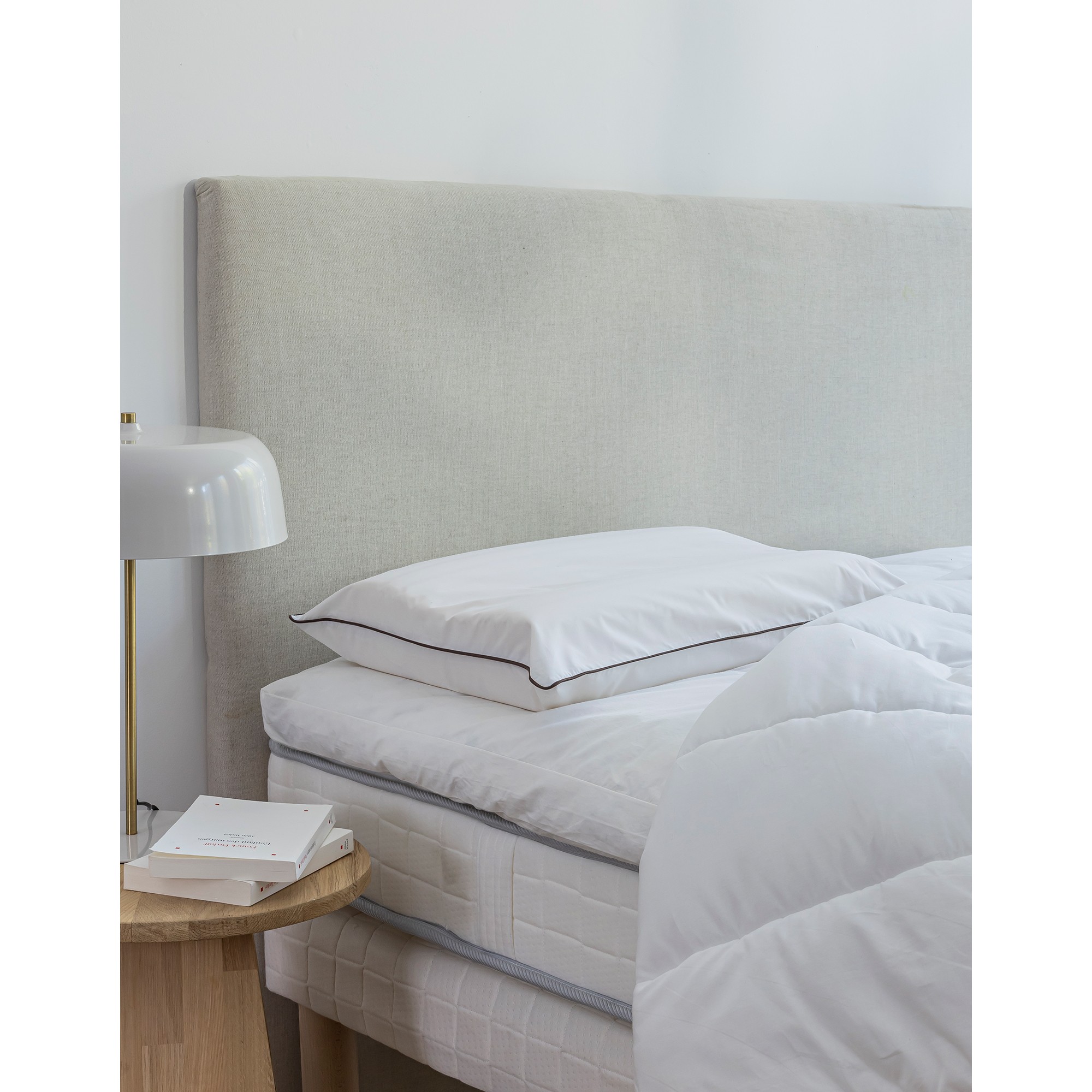 Oreiller latex naturel Biotex® - Oreiller : 40x60cm - Blanc - Biotex