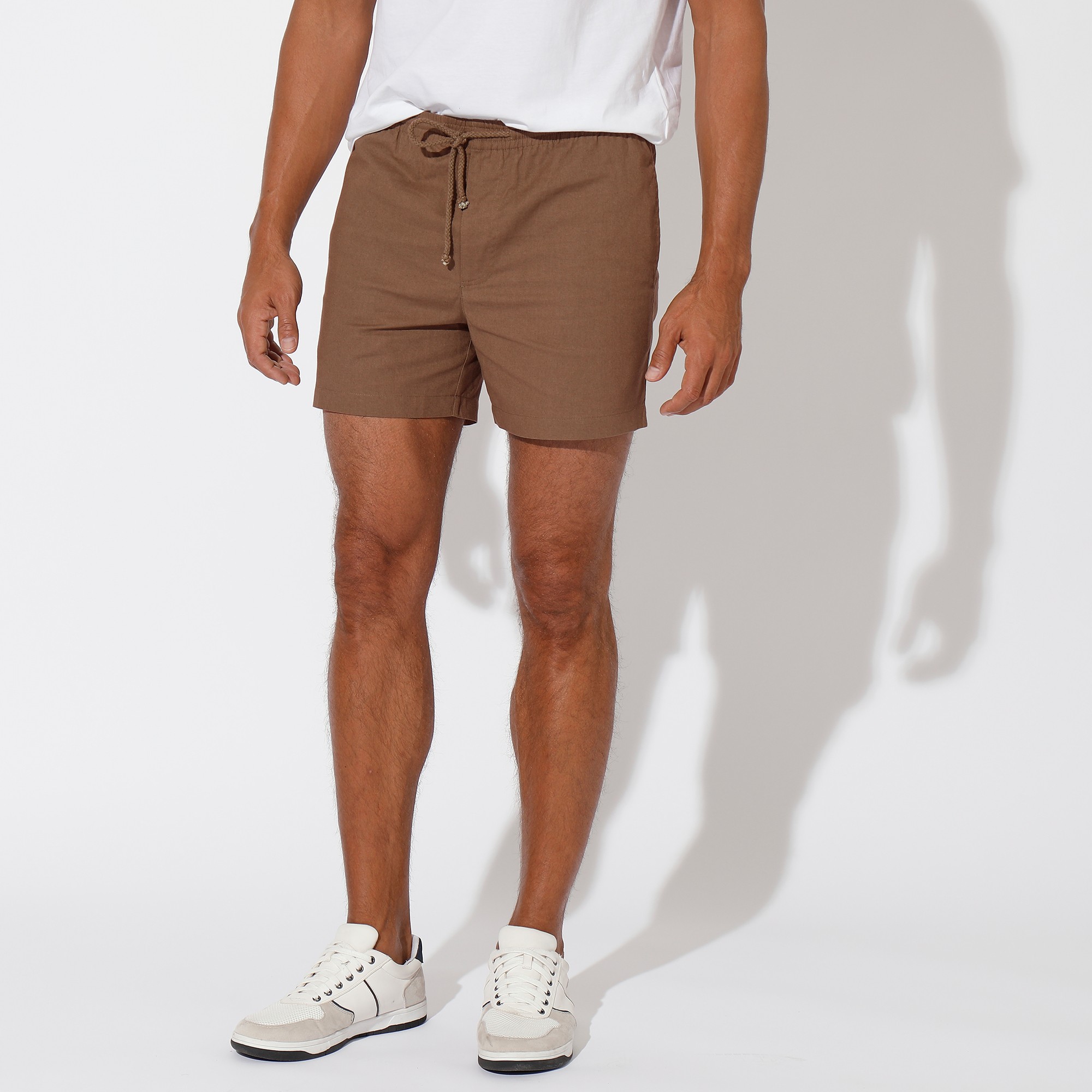 Short Toile Taille Élastiquée - Blancheporte