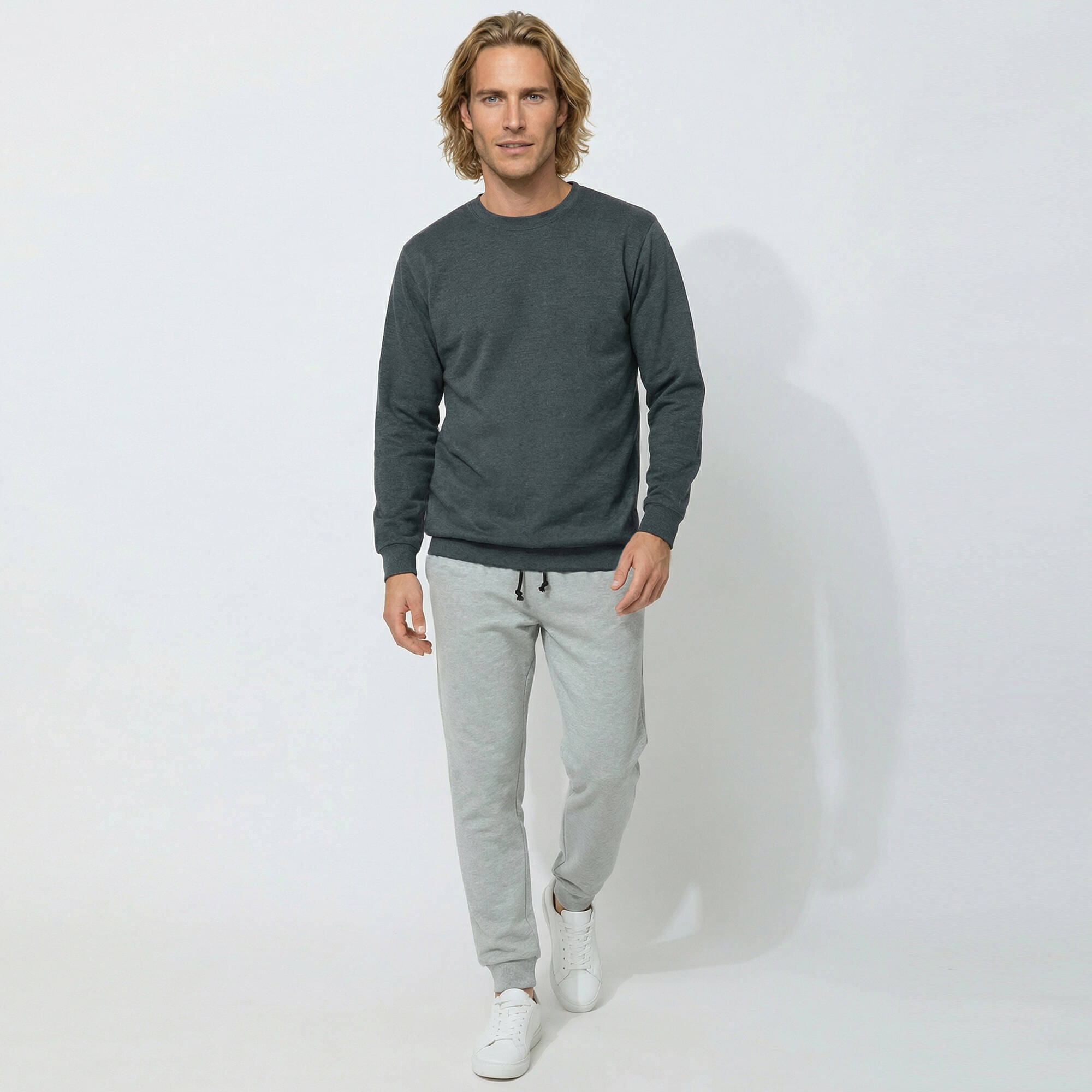 Sweat molleton col rond - Blancheporte 20$