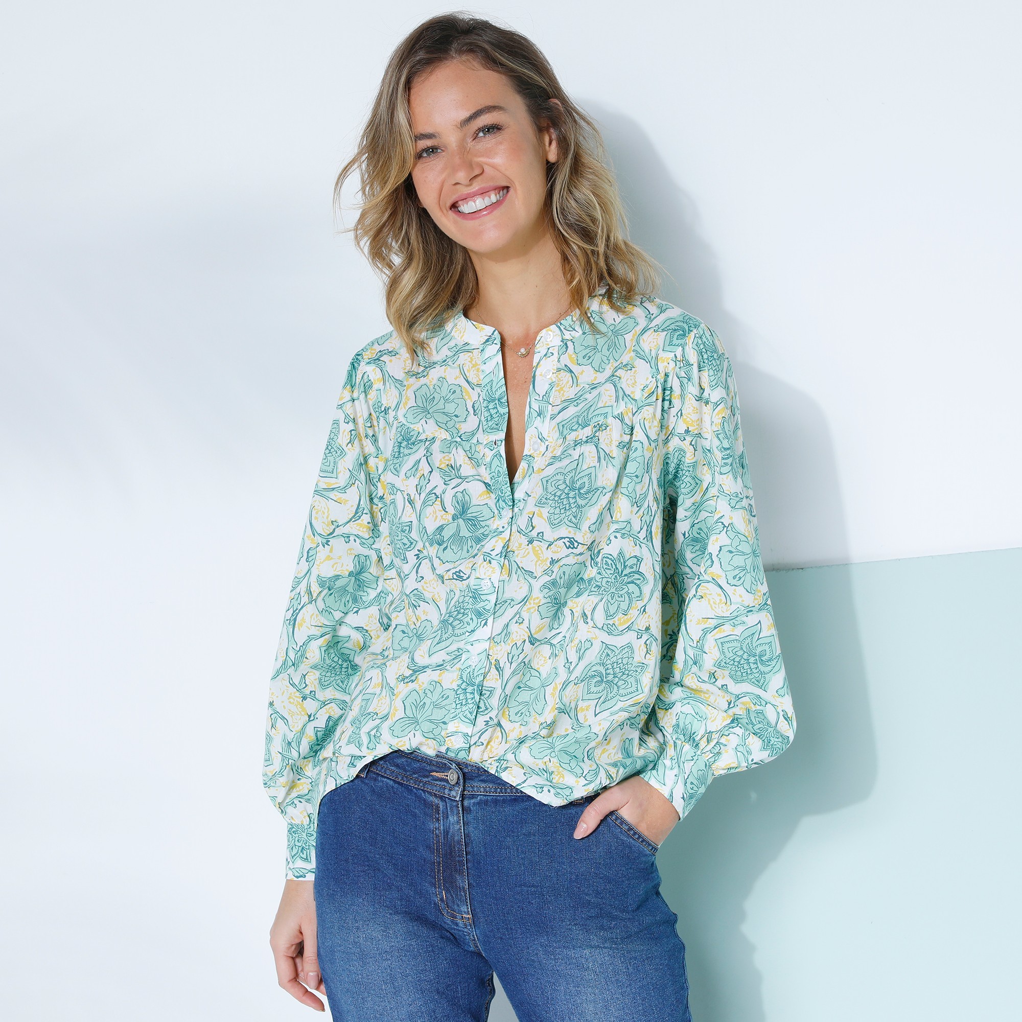 Chemise Ample Imprimée - Blancheporte