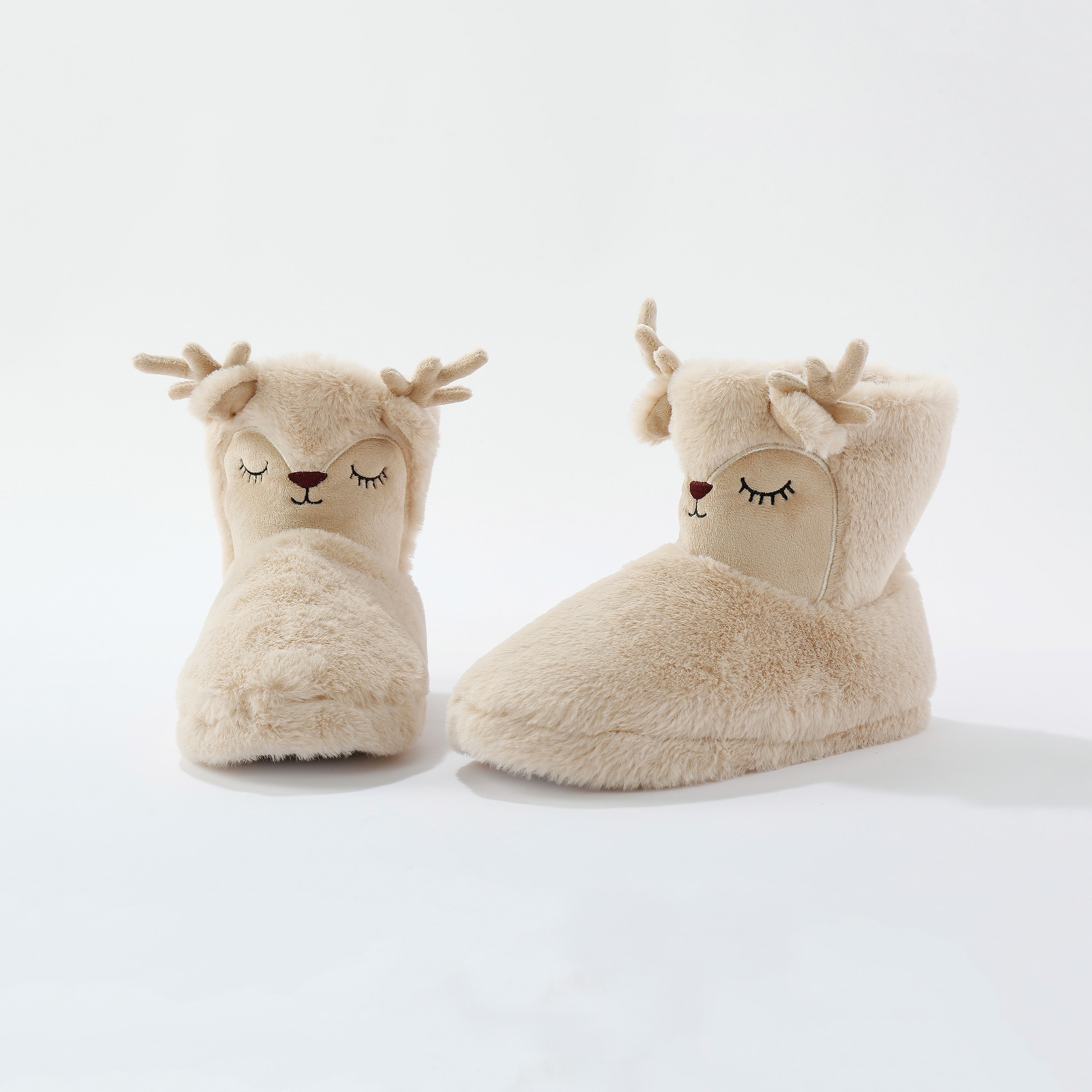 Chaussons bottillons rennes fourres beige Blancheporte
