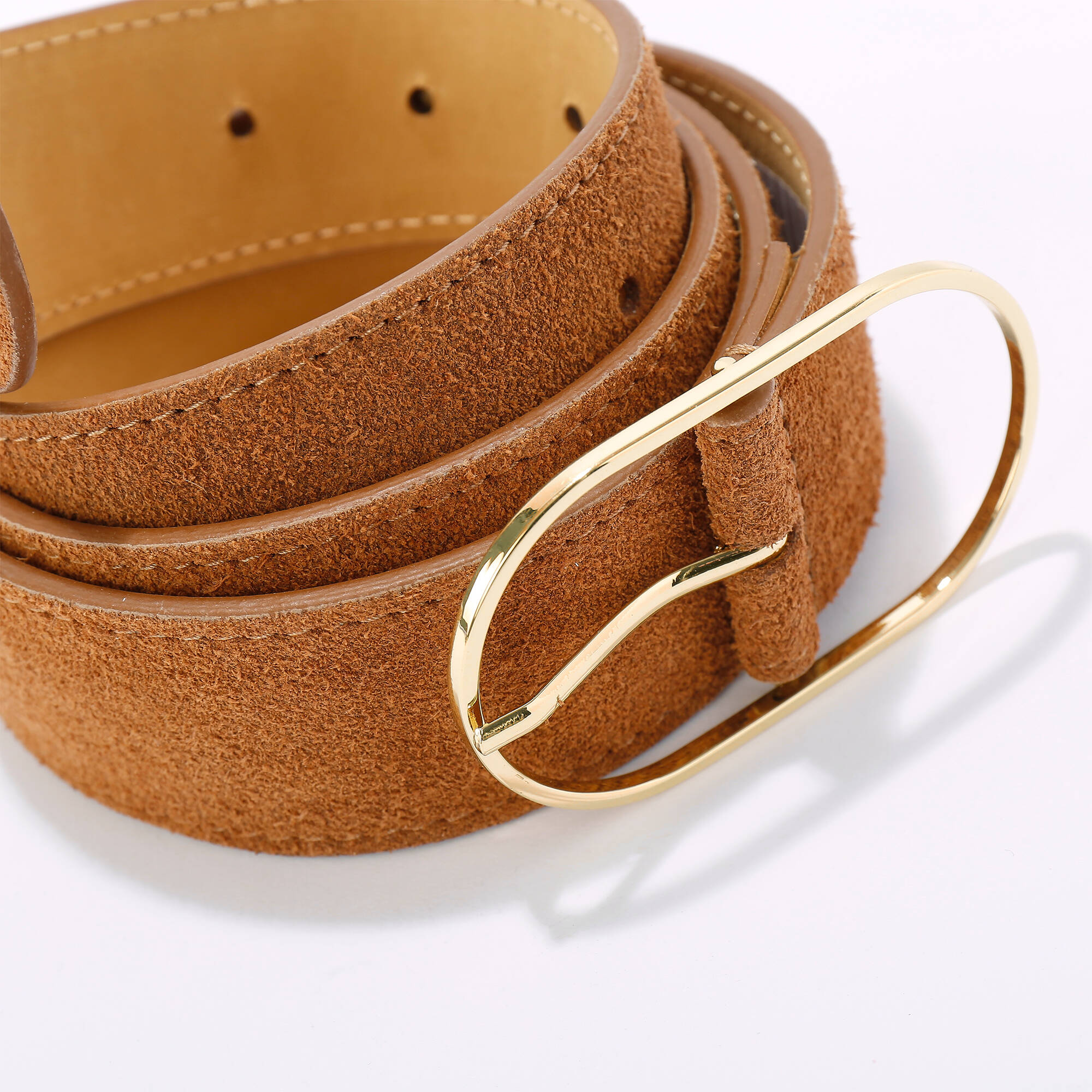 Ceinture Large Élastique Pour Femmes Boucle Dorée Ceinture De Taille