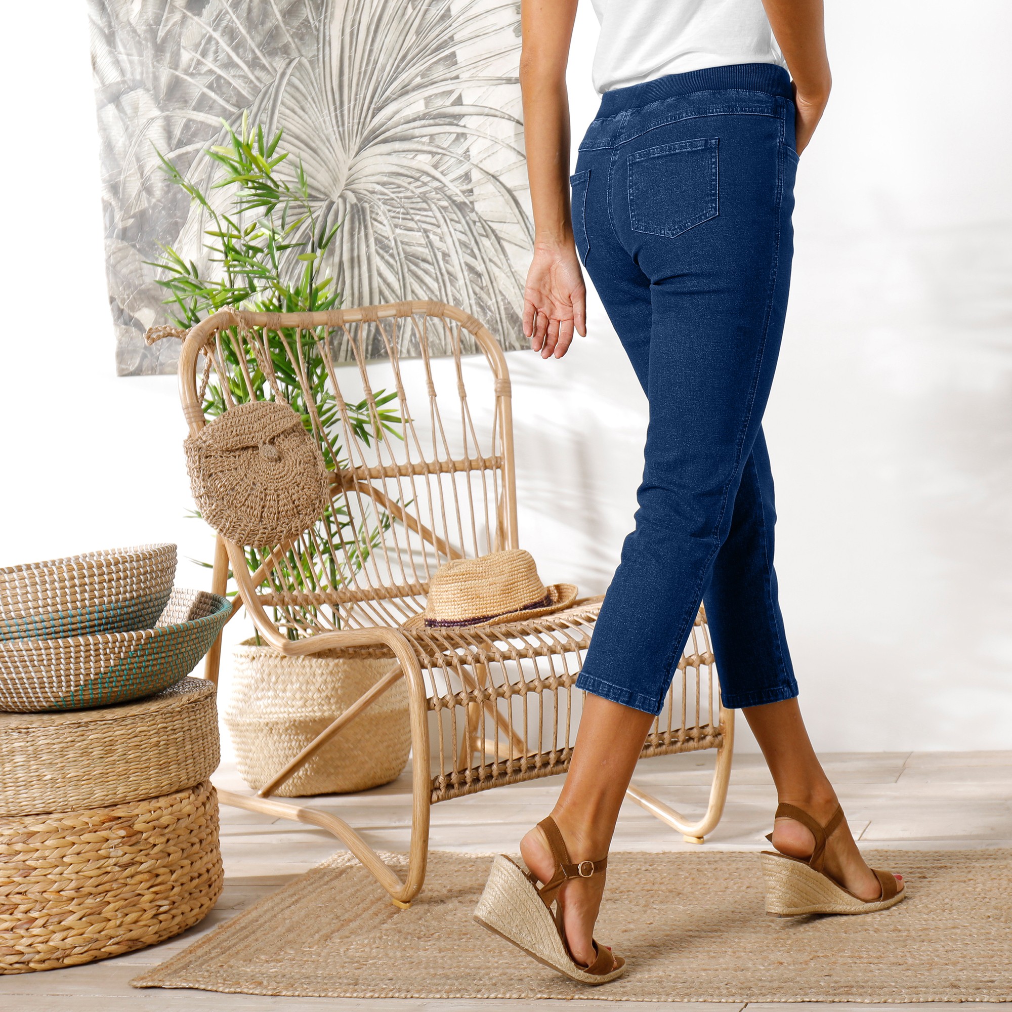 Blancheporte jean femme taille elastique discount