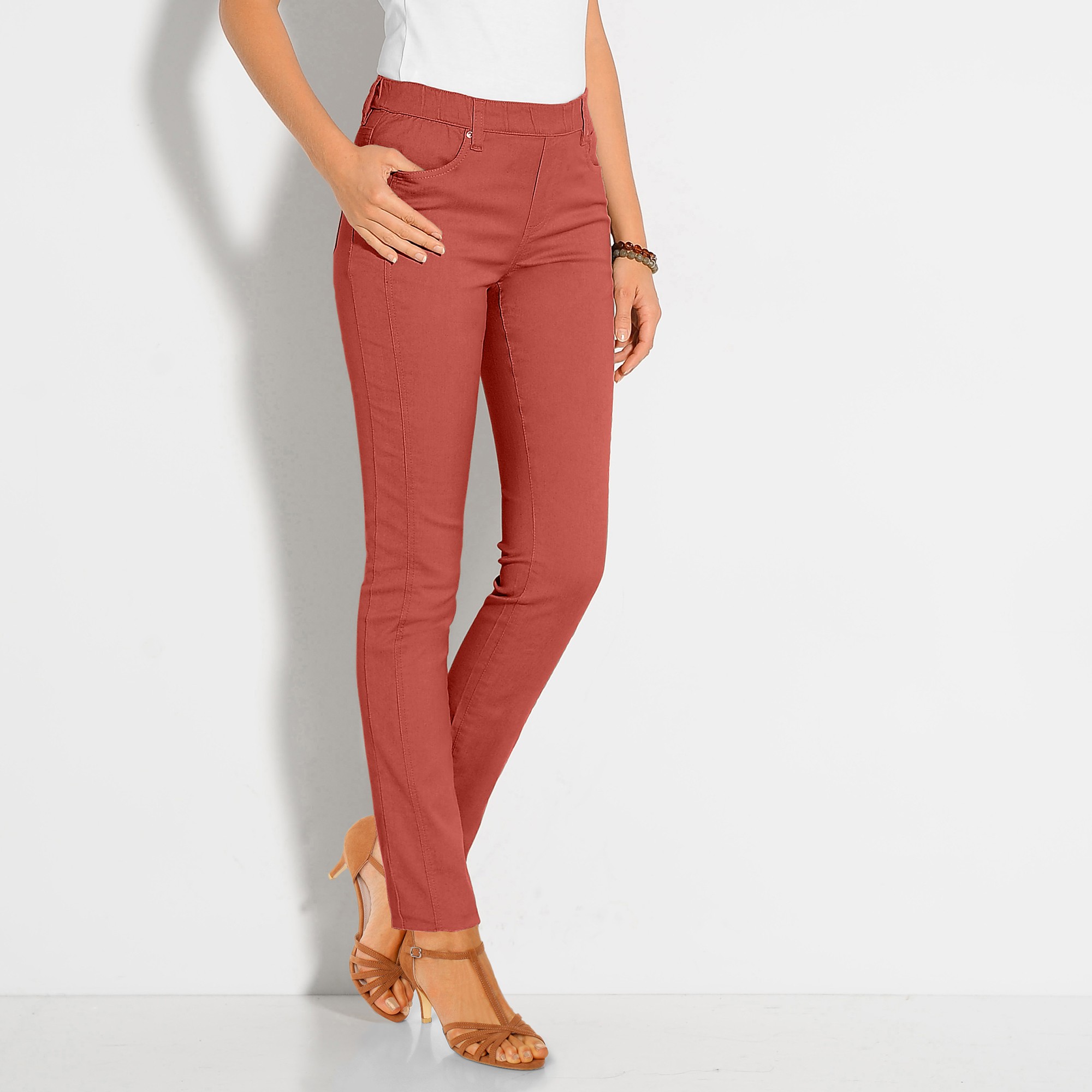 Pantalon Stretch Coutures Affinantes - Blancheporte